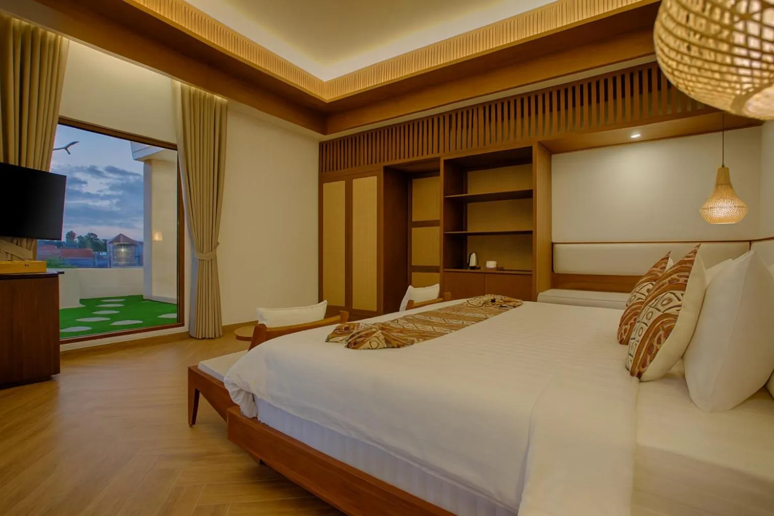 Bedroom, Bed in My Villa and Resort Canggu