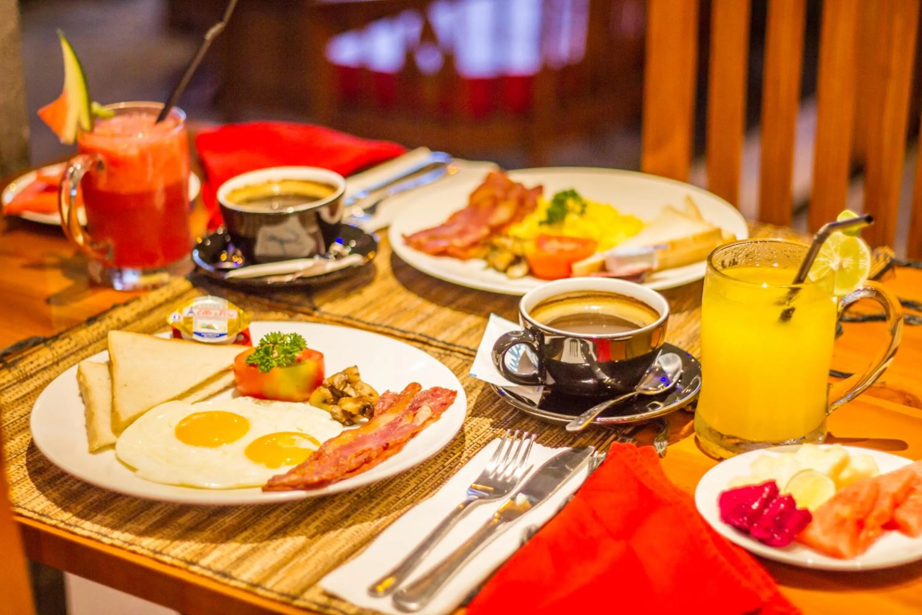 Food and drinks in My Villa and Resort Canggu