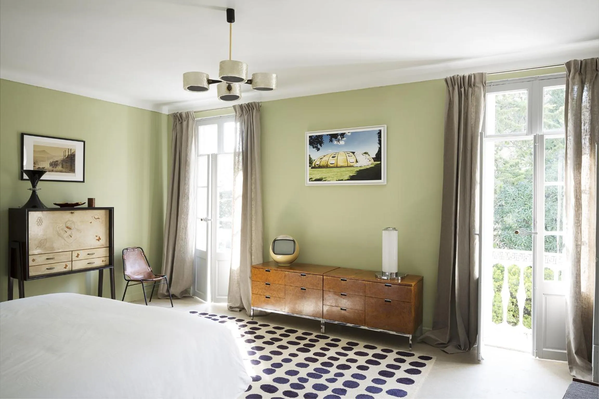 Photo of the whole room, Bed in Mas de Lafeuillade