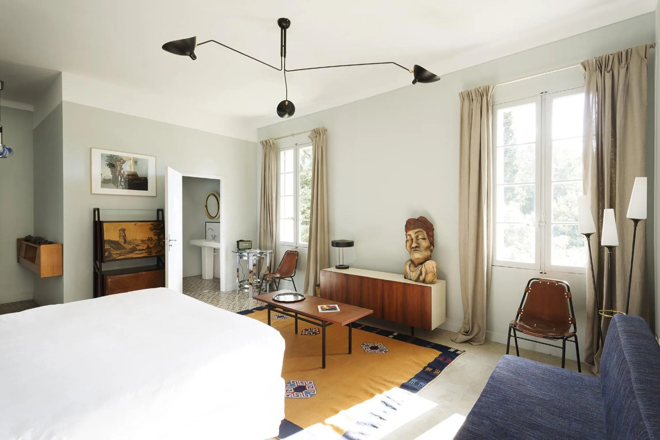 Bed in Mas de Lafeuillade