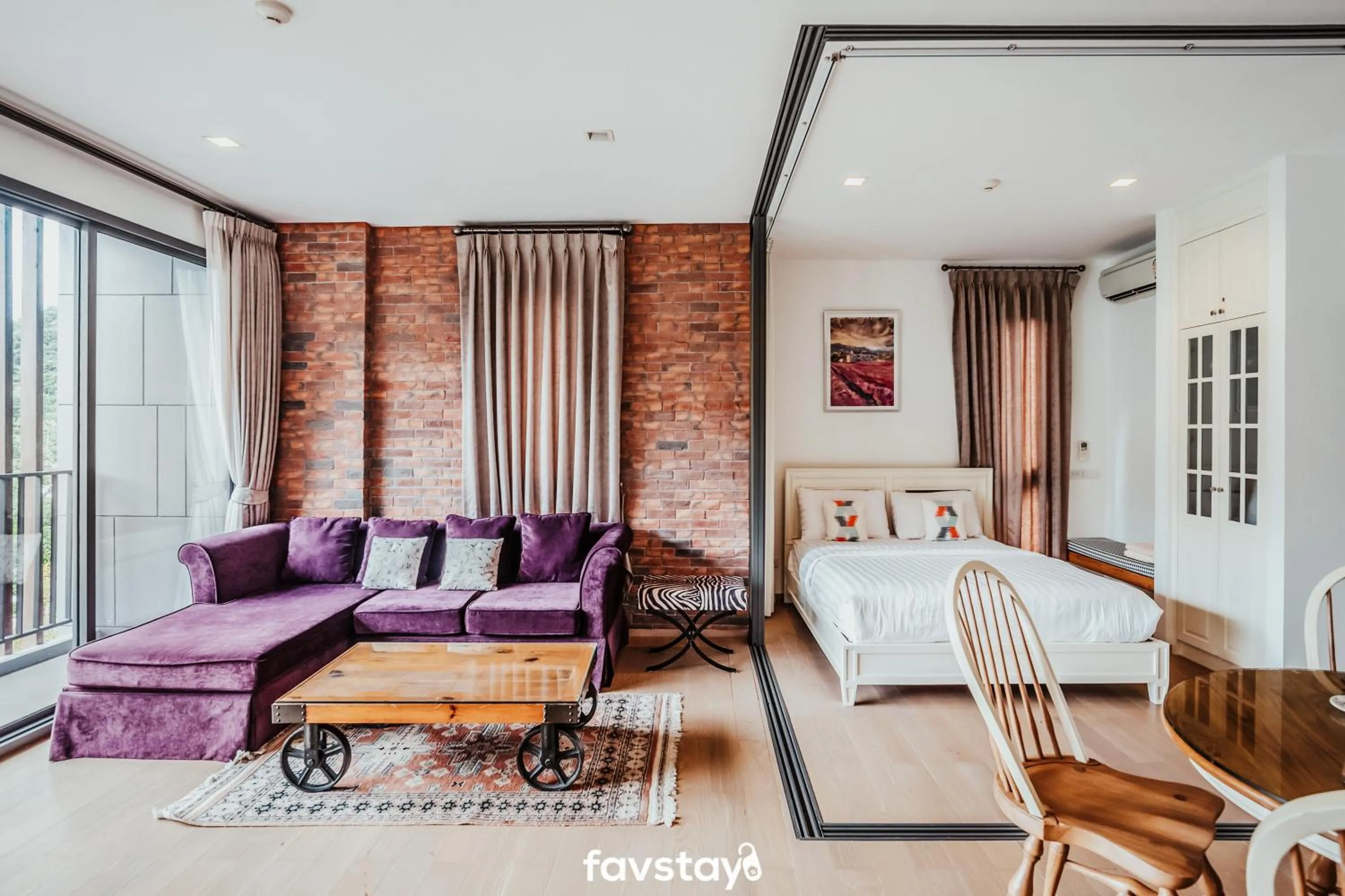 Two-Bedroom Apartment in 23 Degrees Khao Yai by Favstay