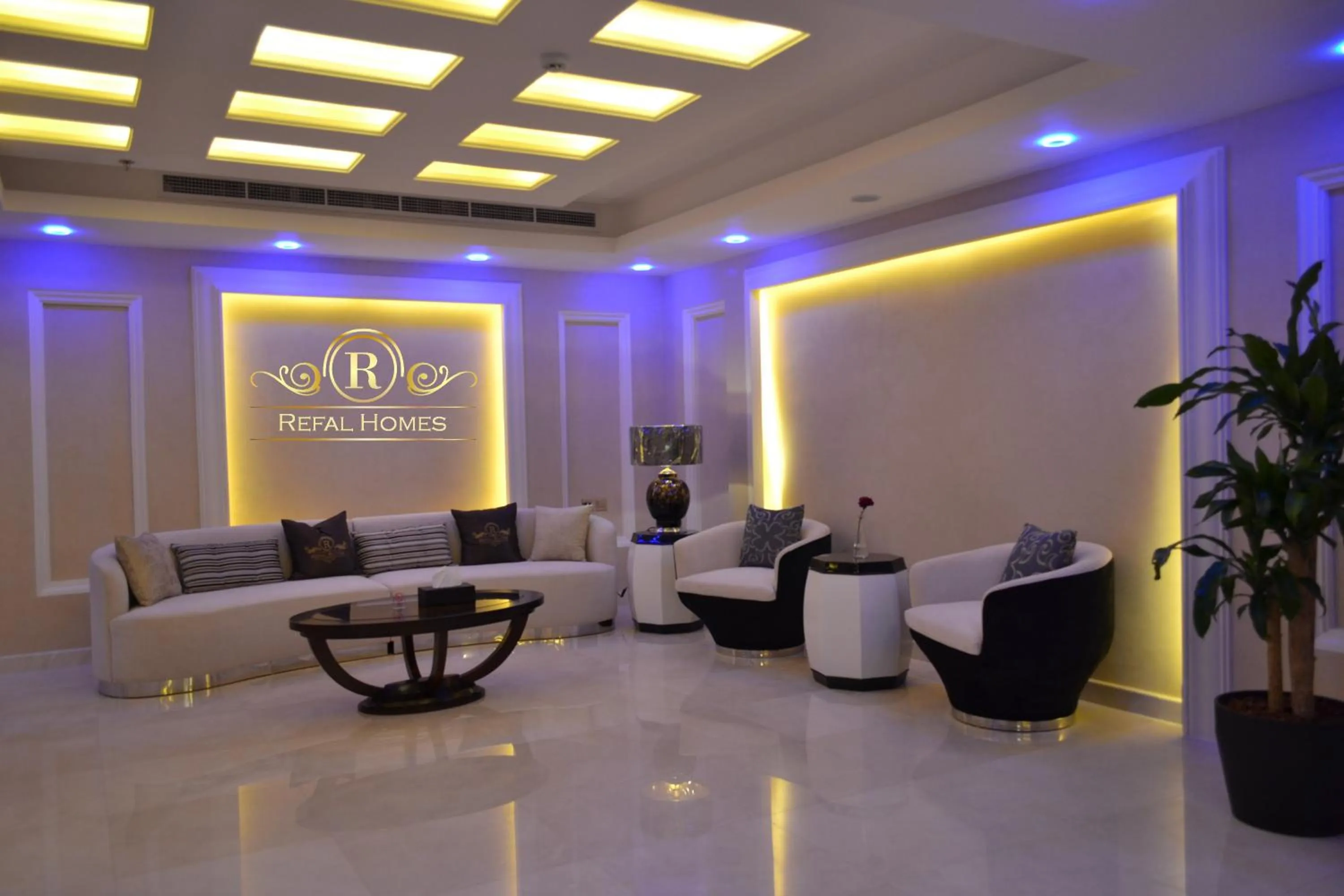 Seating area in Refal Homes