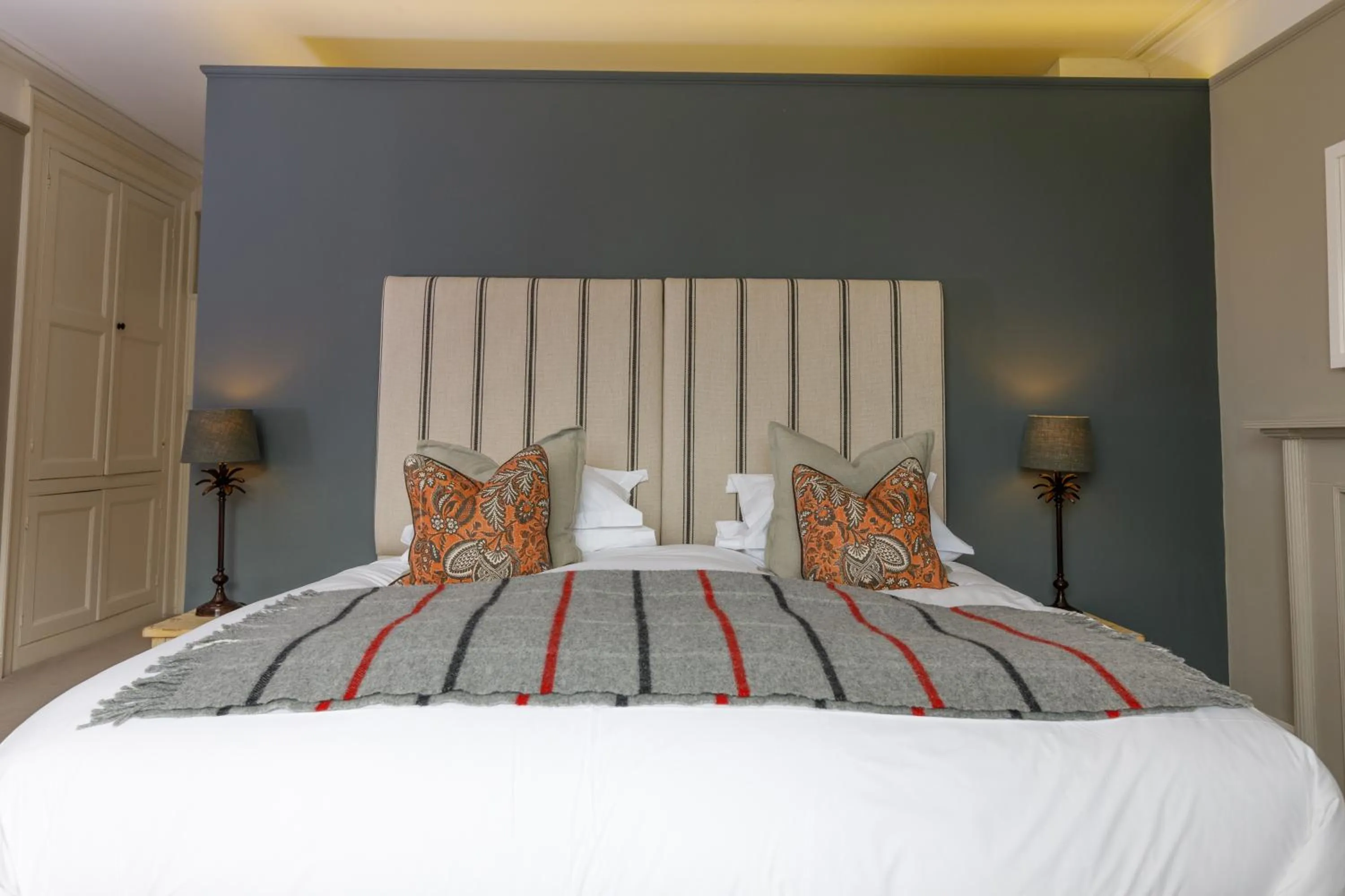 Bed in Trewornan Manor