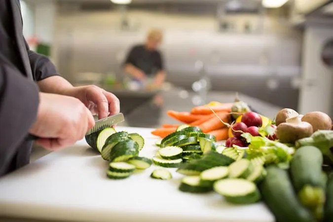 Lunch in Burkardushaus, Tagungszentrum am Dom