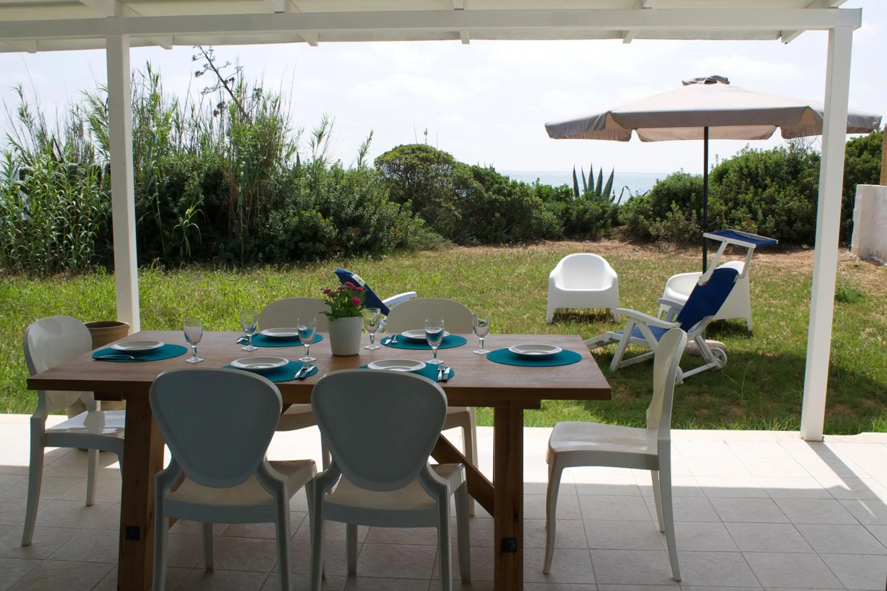Garden in Villa Porto Ulisse