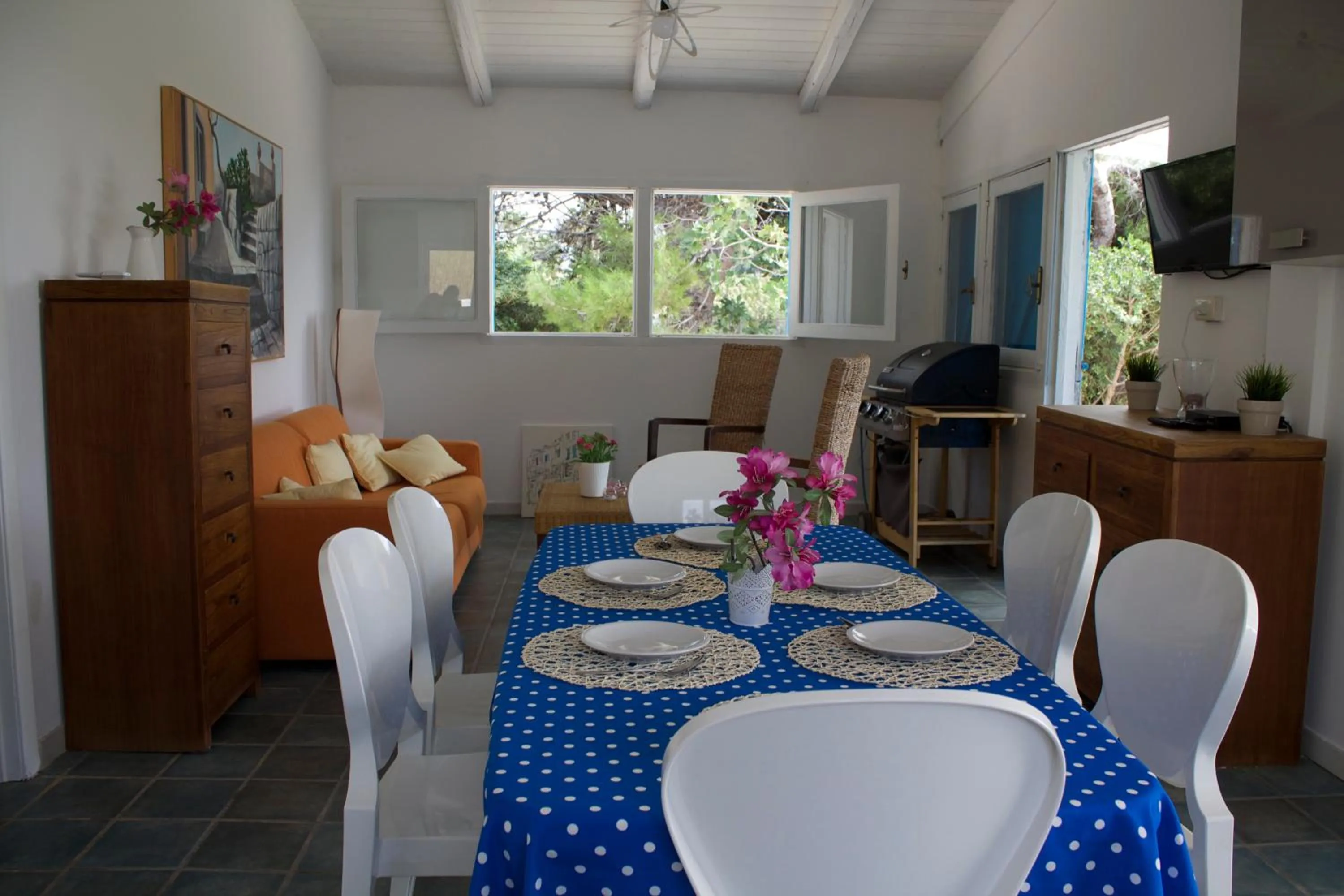 Dining area in Villa Porto Ulisse
