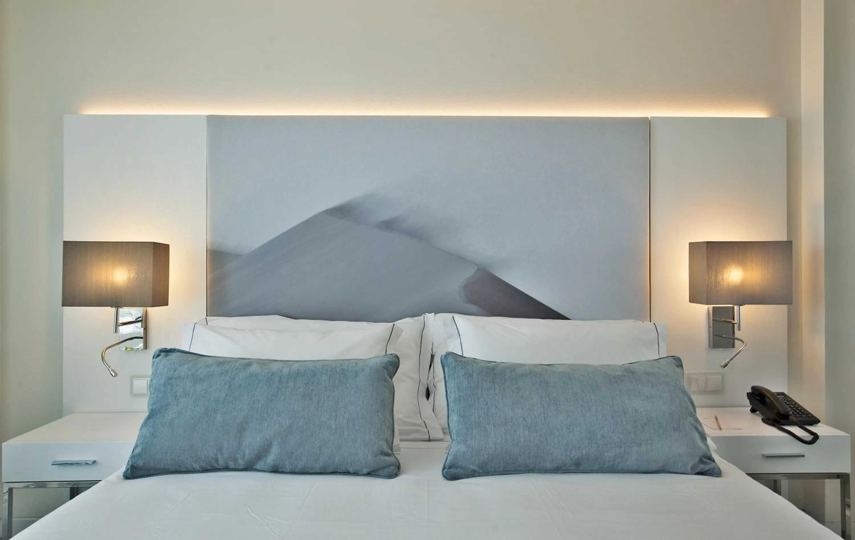 Bed in Hotel White Lisboa