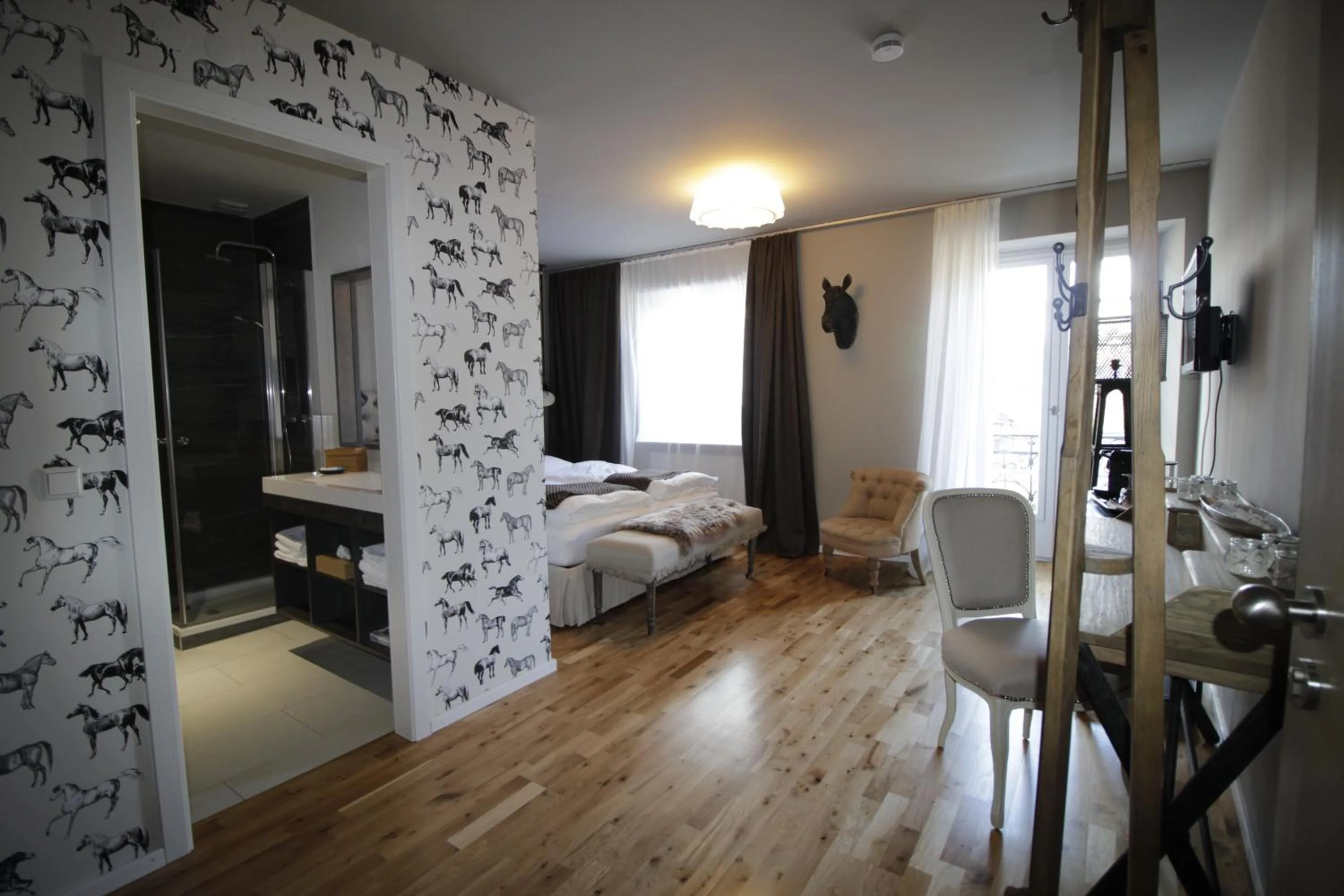 Decorative detail, Bed in Krone - das Gasthaus