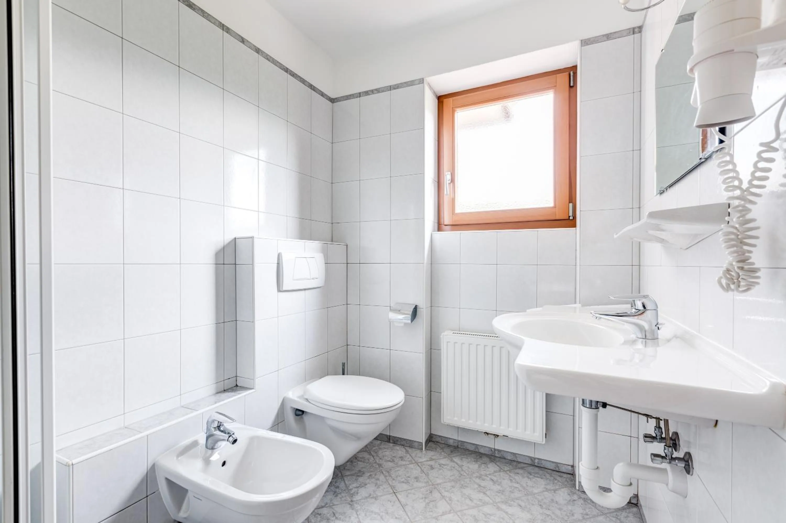 Bathroom in Pension Haus am See