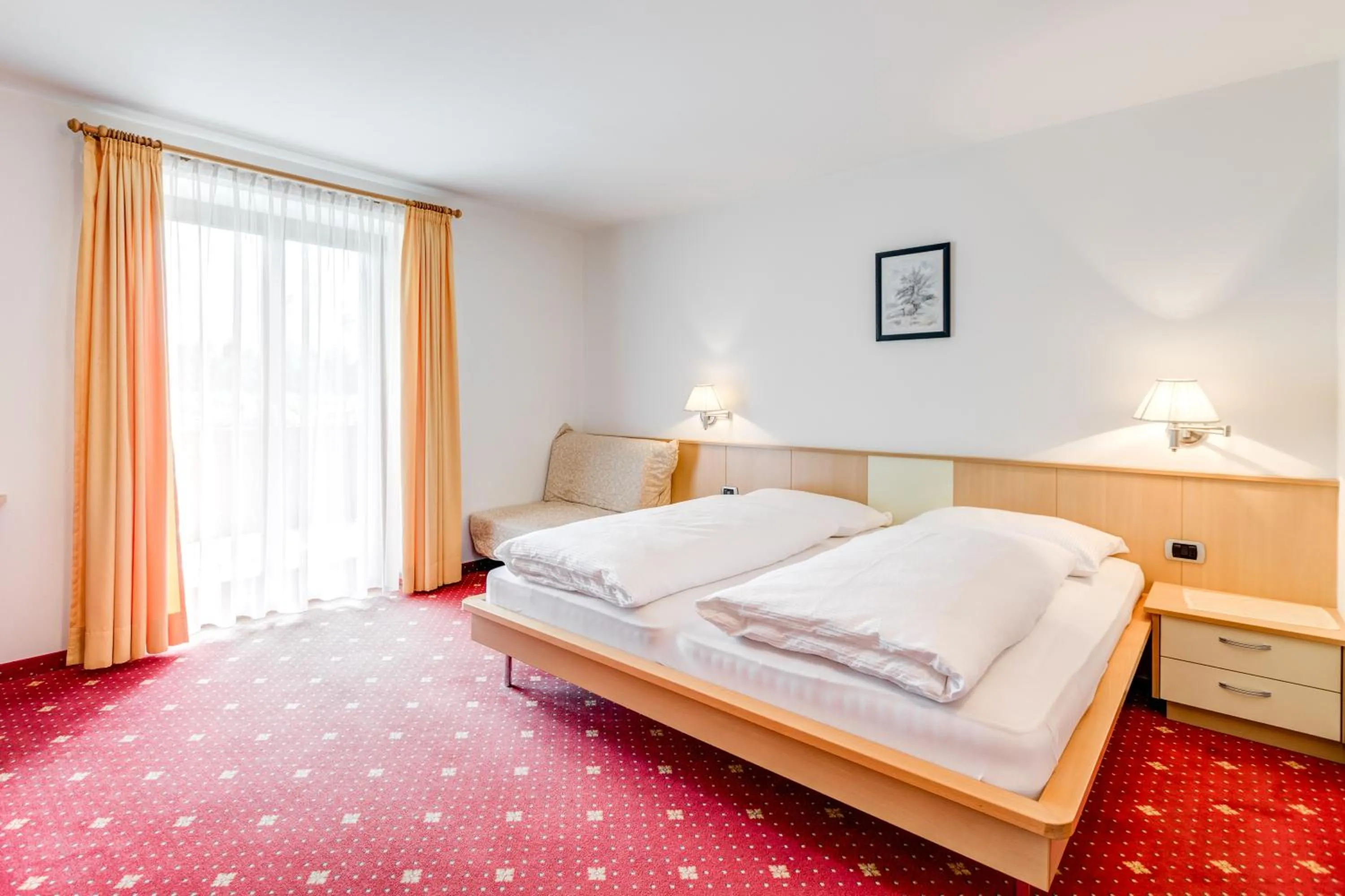 Photo of the whole room, Bed in Pension Haus am See
