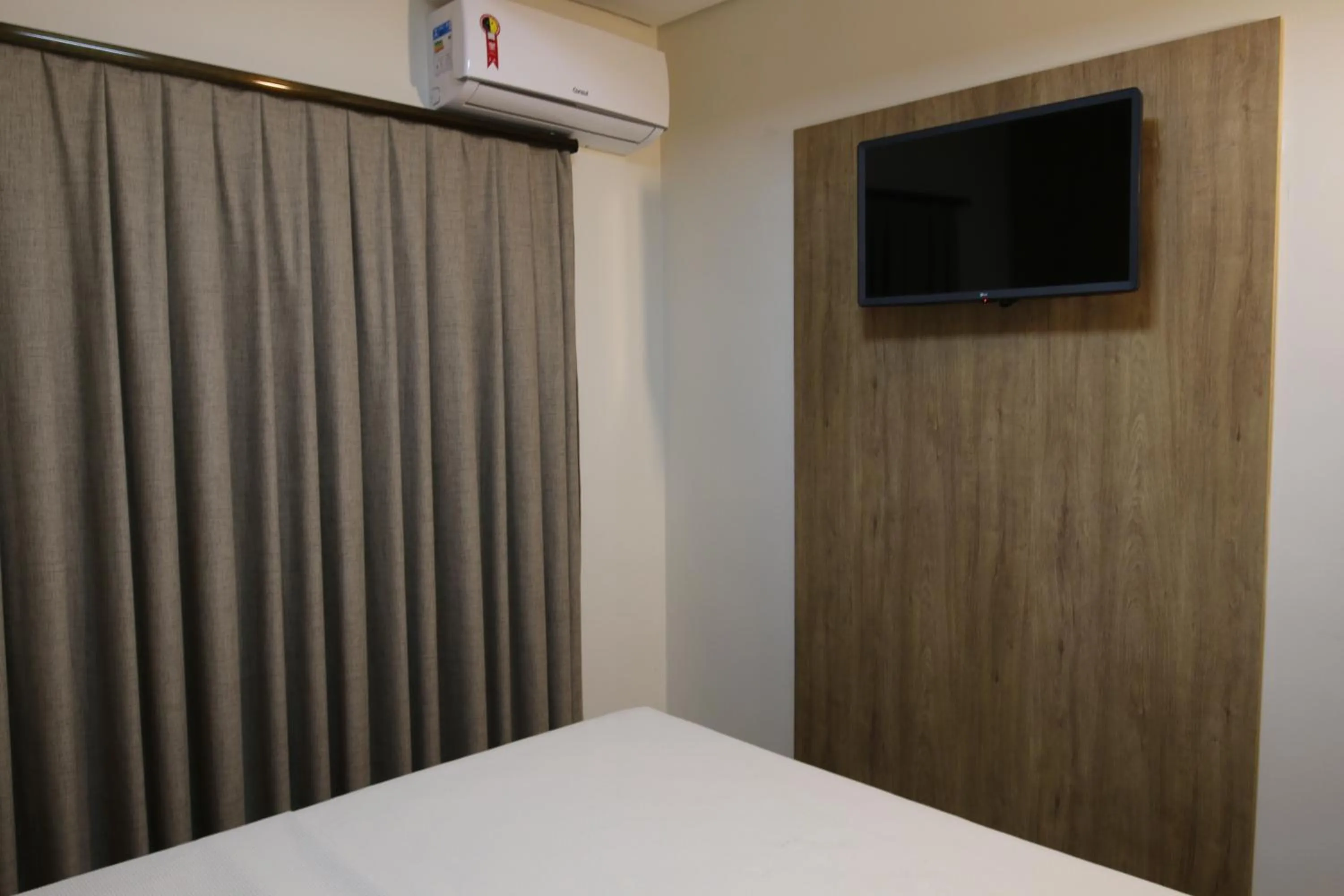 Bed in Ouro Minas Plaza Hotel