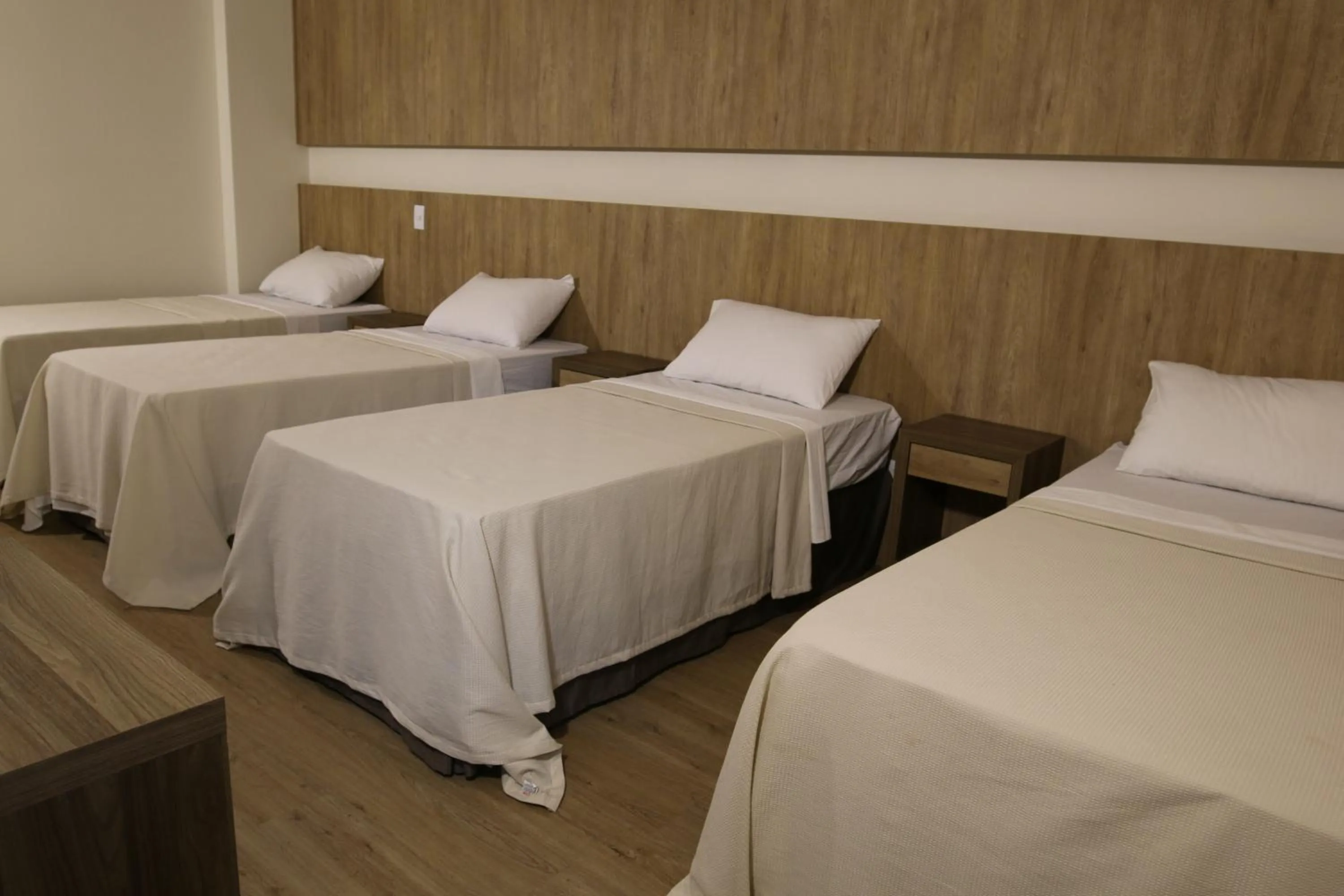 Bed in Ouro Minas Plaza Hotel