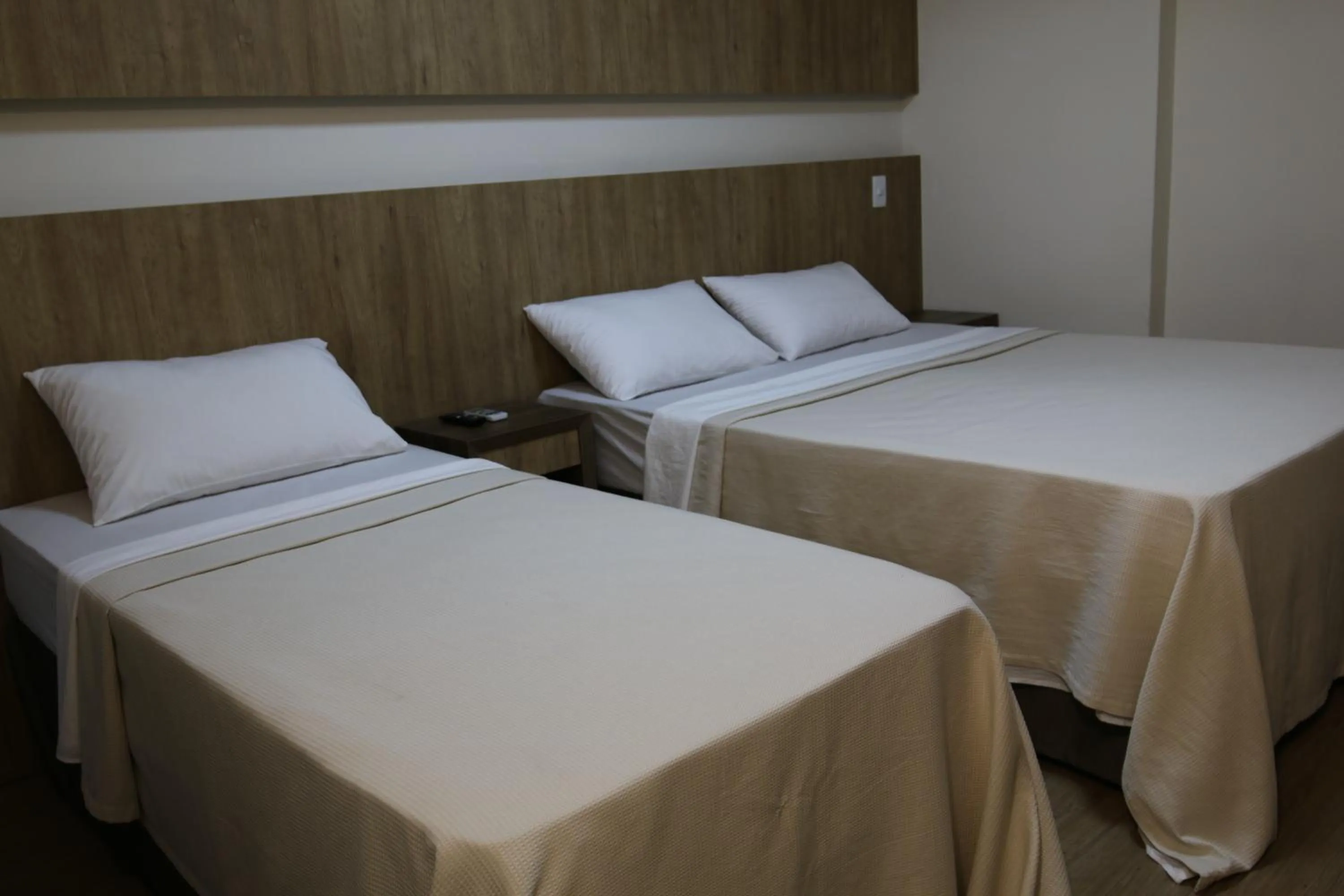 Bed in Ouro Minas Plaza Hotel