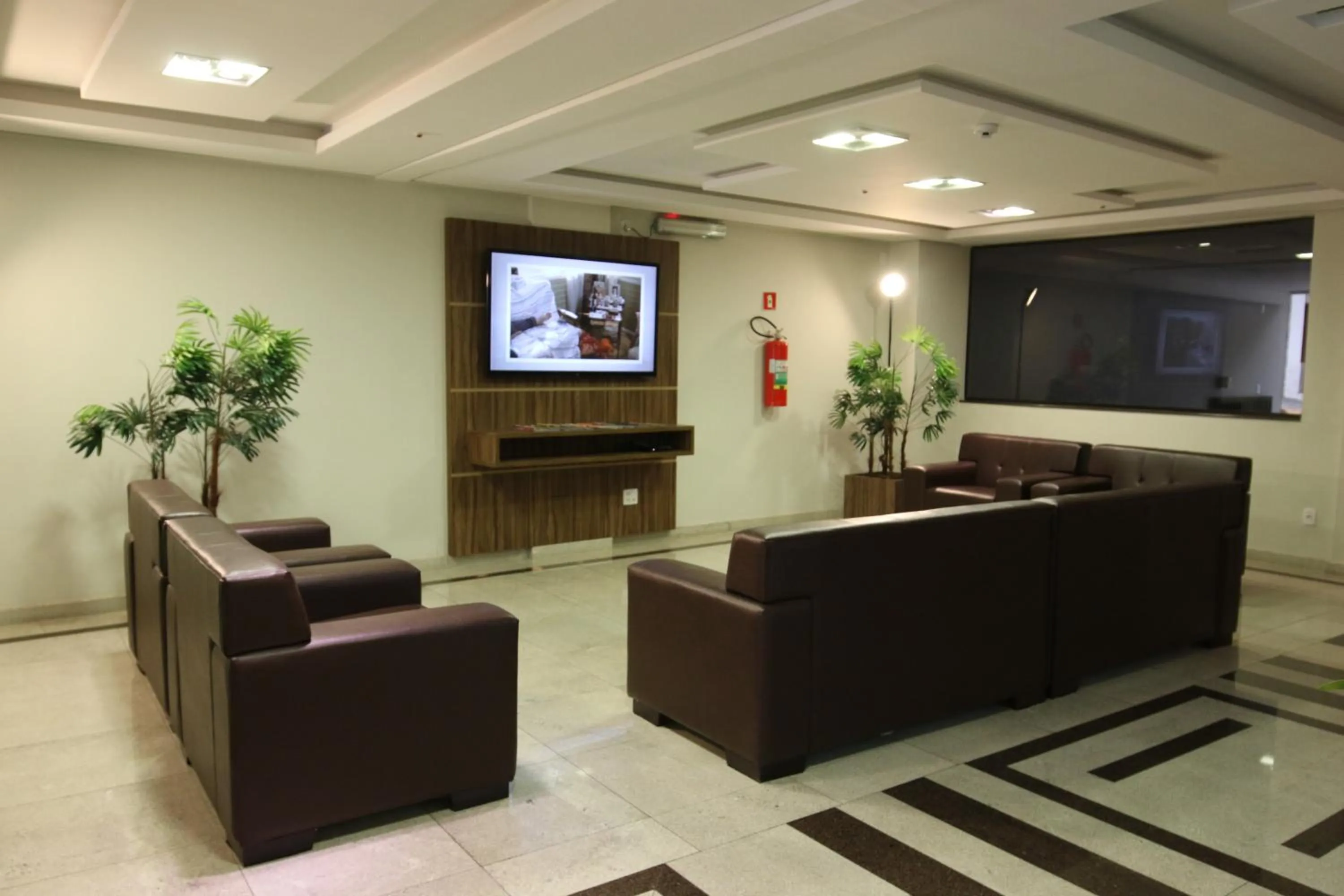 Lobby or reception in Ouro Minas Plaza Hotel