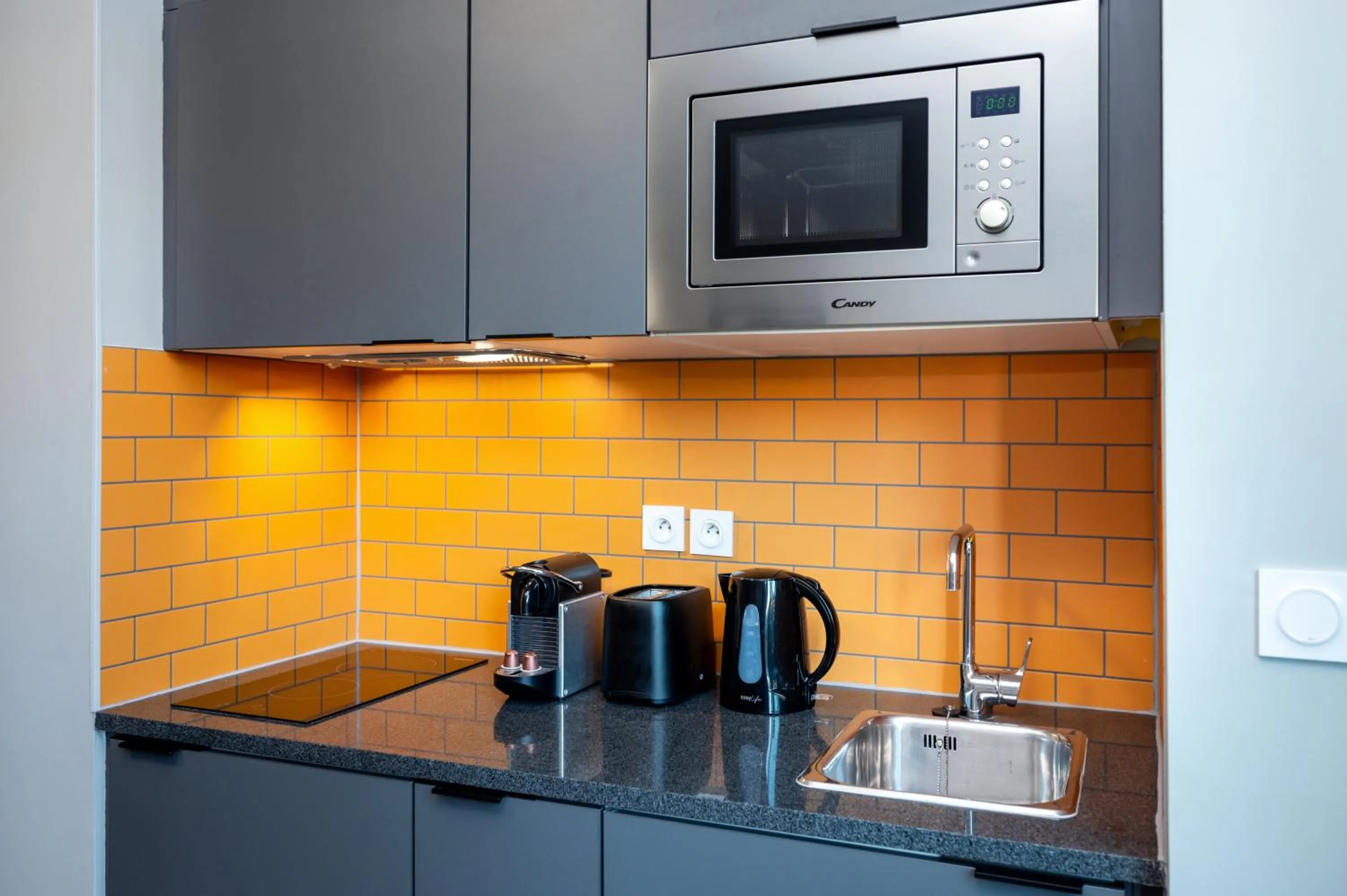 Kitchen or kitchenette in Staycity Aparthotels Marseille Centre Vieux Port