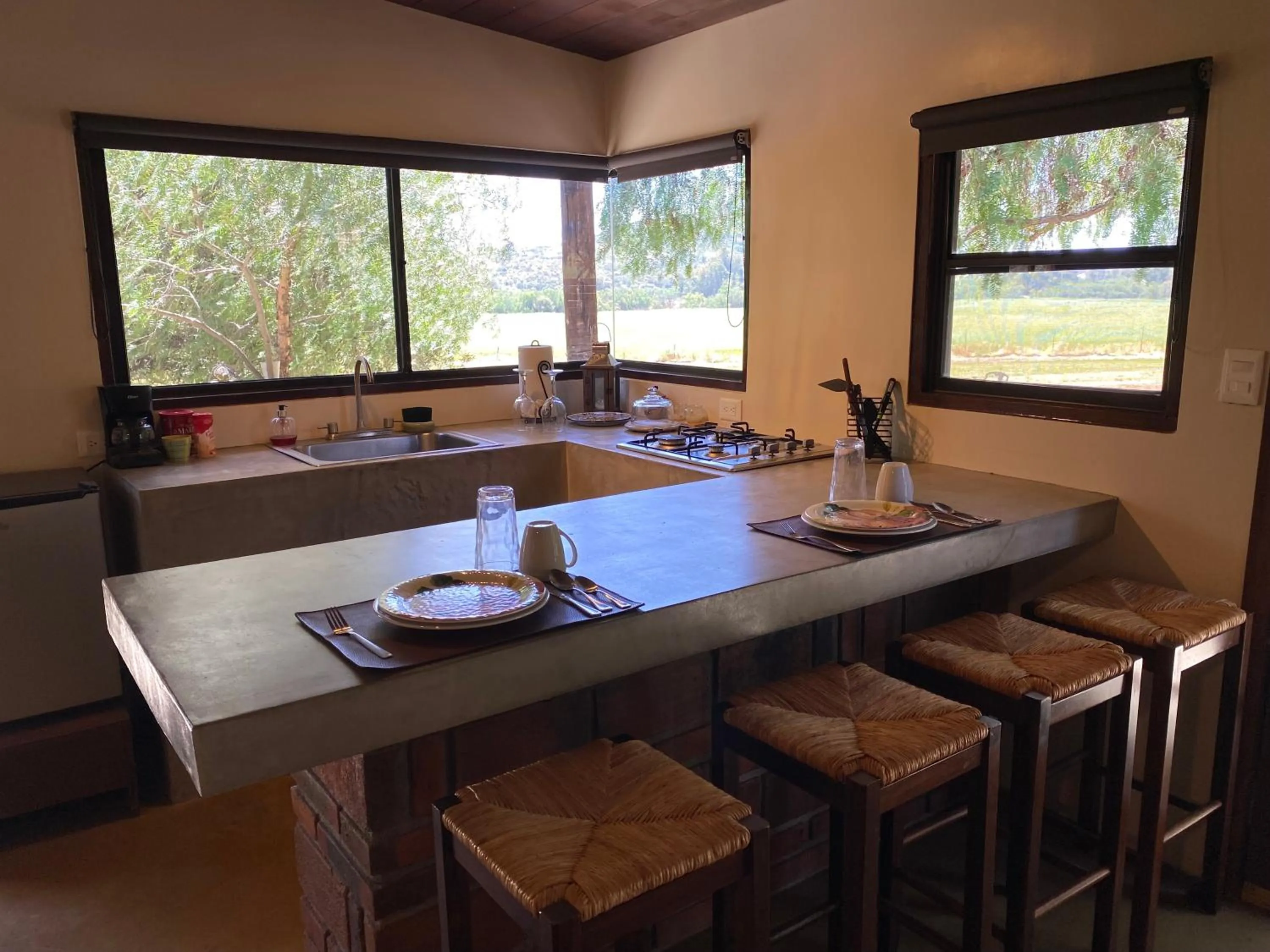 Dining area in Rancho Toros Pintos