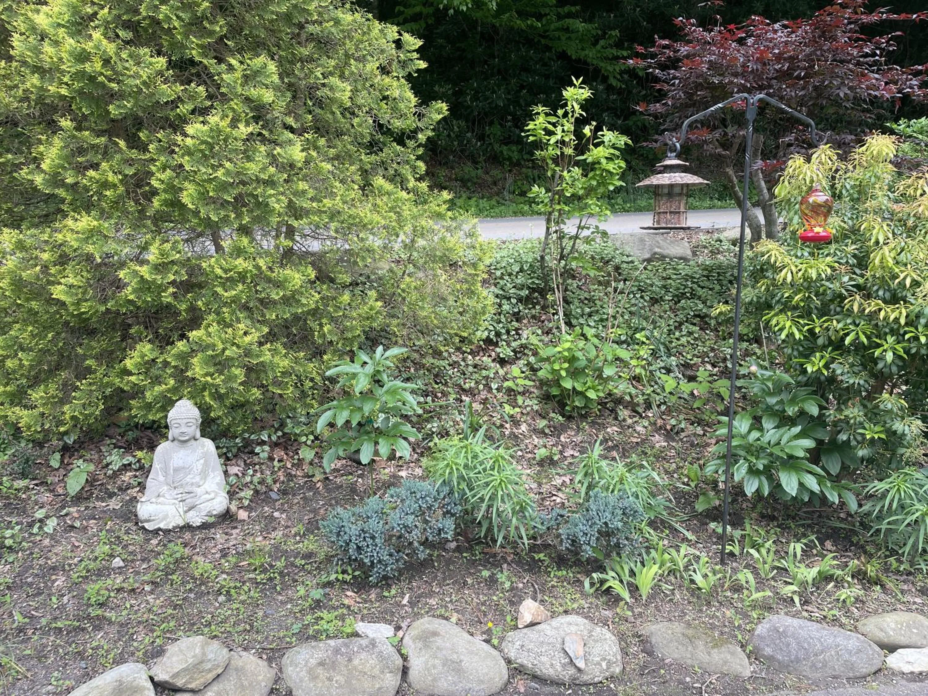 Garden in Mt Mitchell Cabin Rentals
