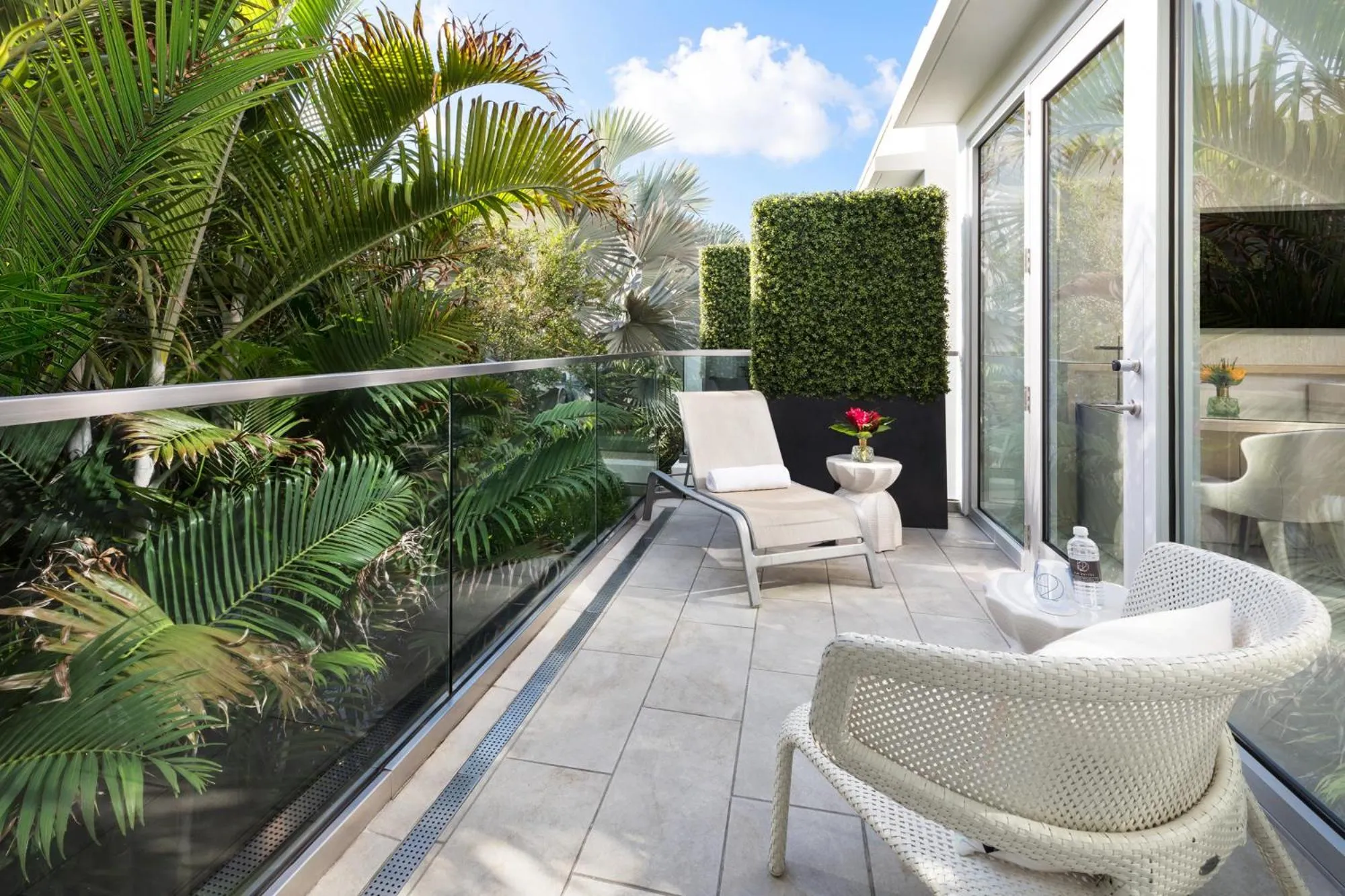 Garden view in H2O Suites- Adults Only