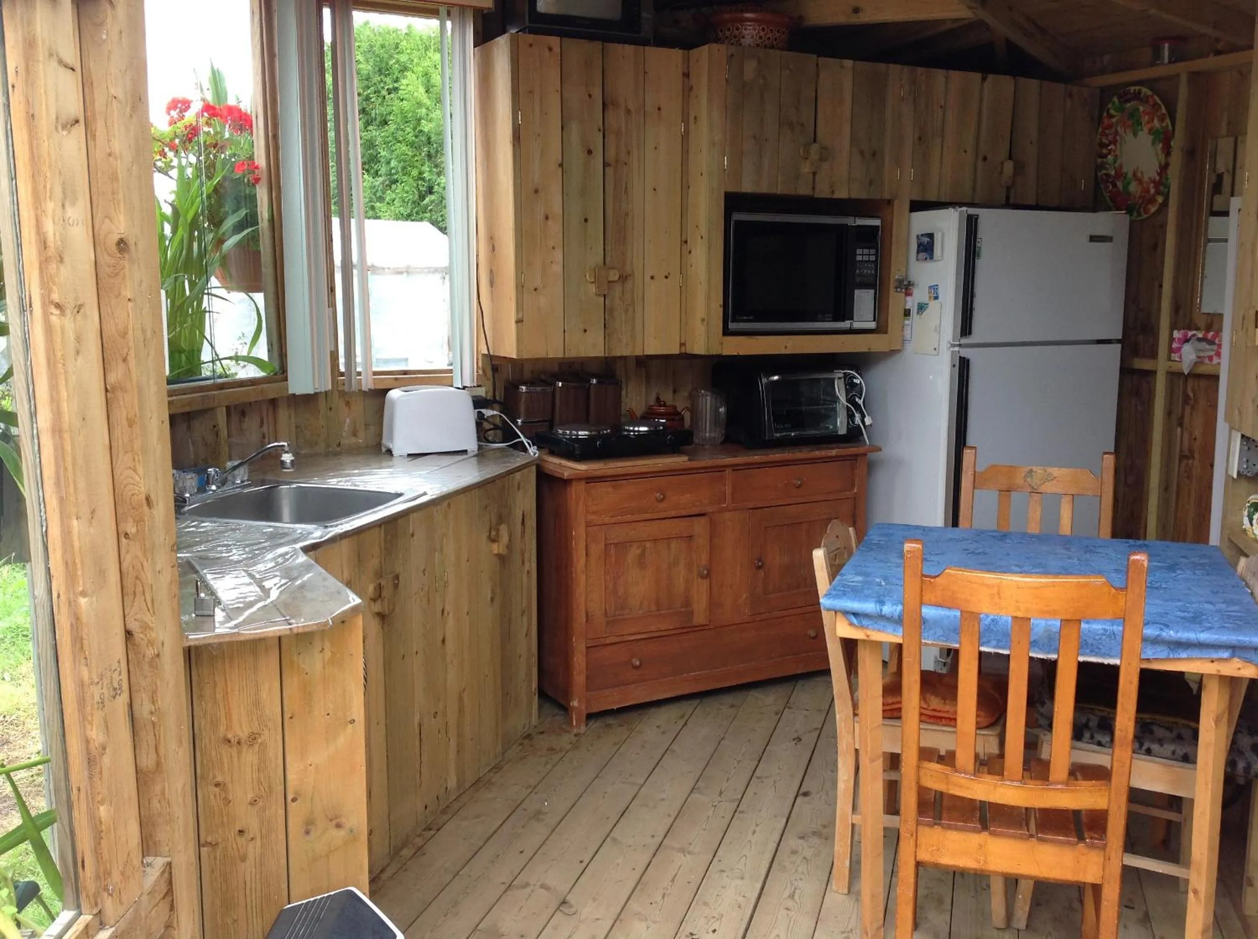 Kitchen or kitchenette in Domaine sur une plage