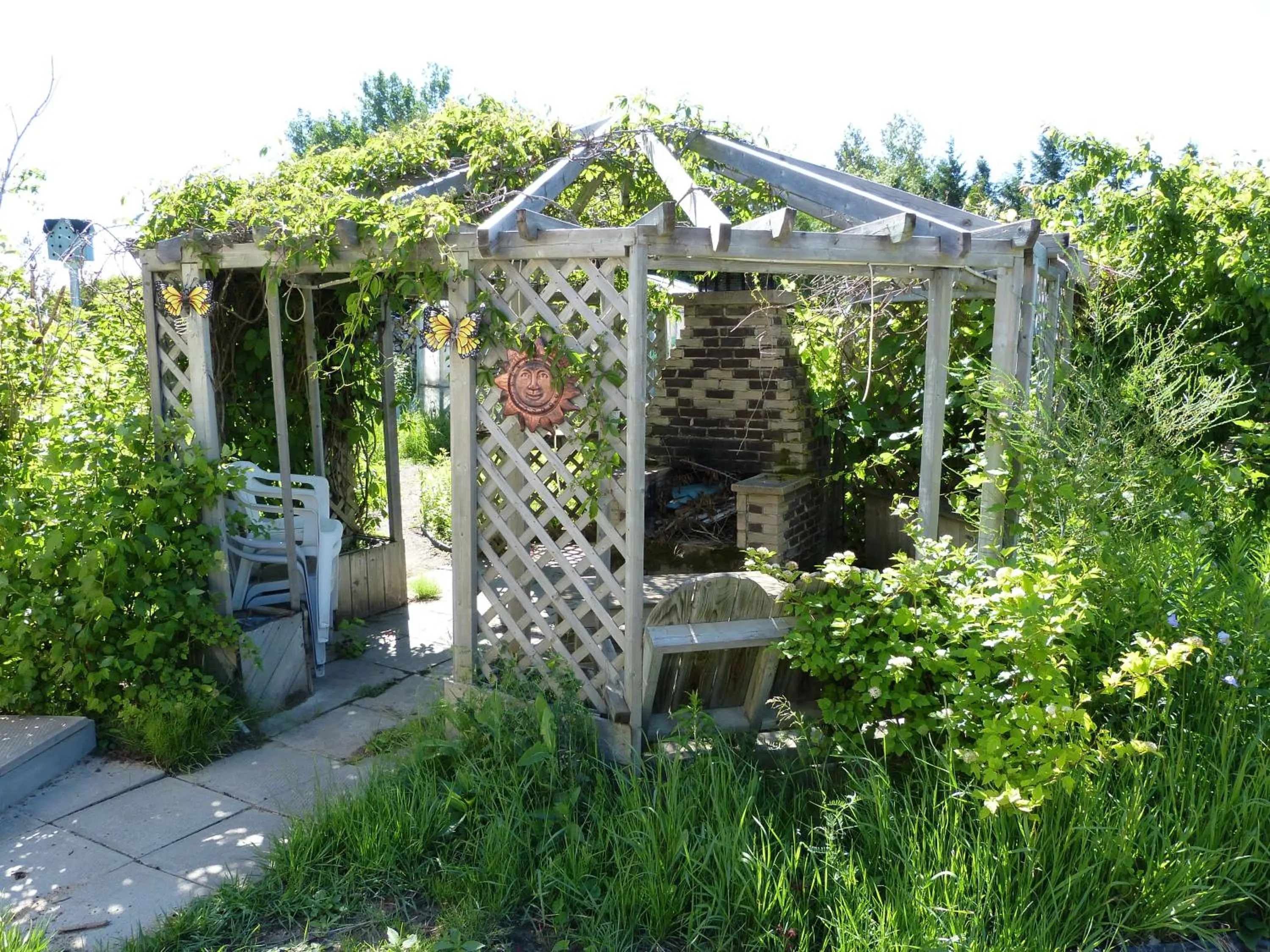 Balcony/Terrace in Domaine sur une plage