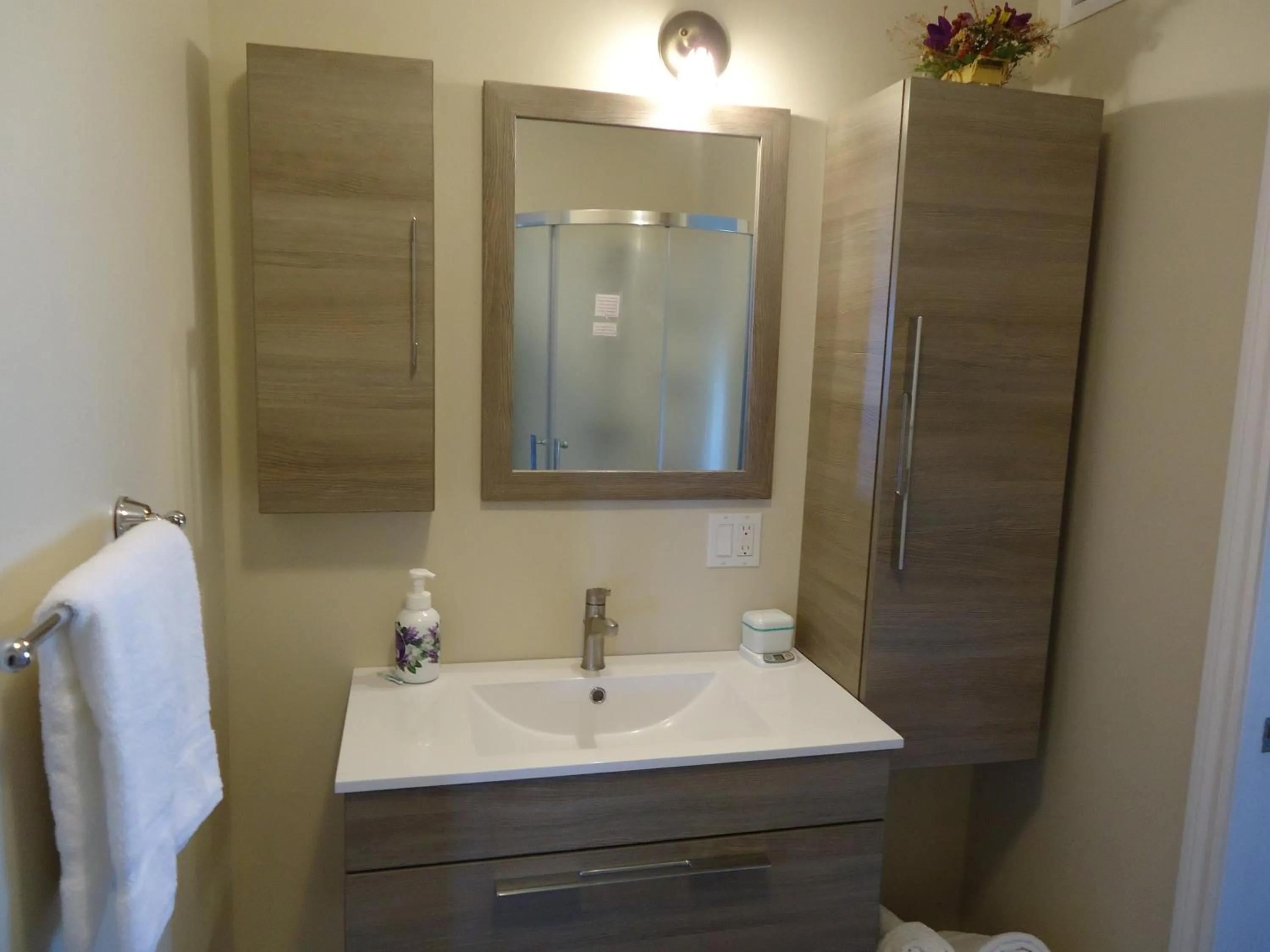 Bathroom in Domaine sur une plage