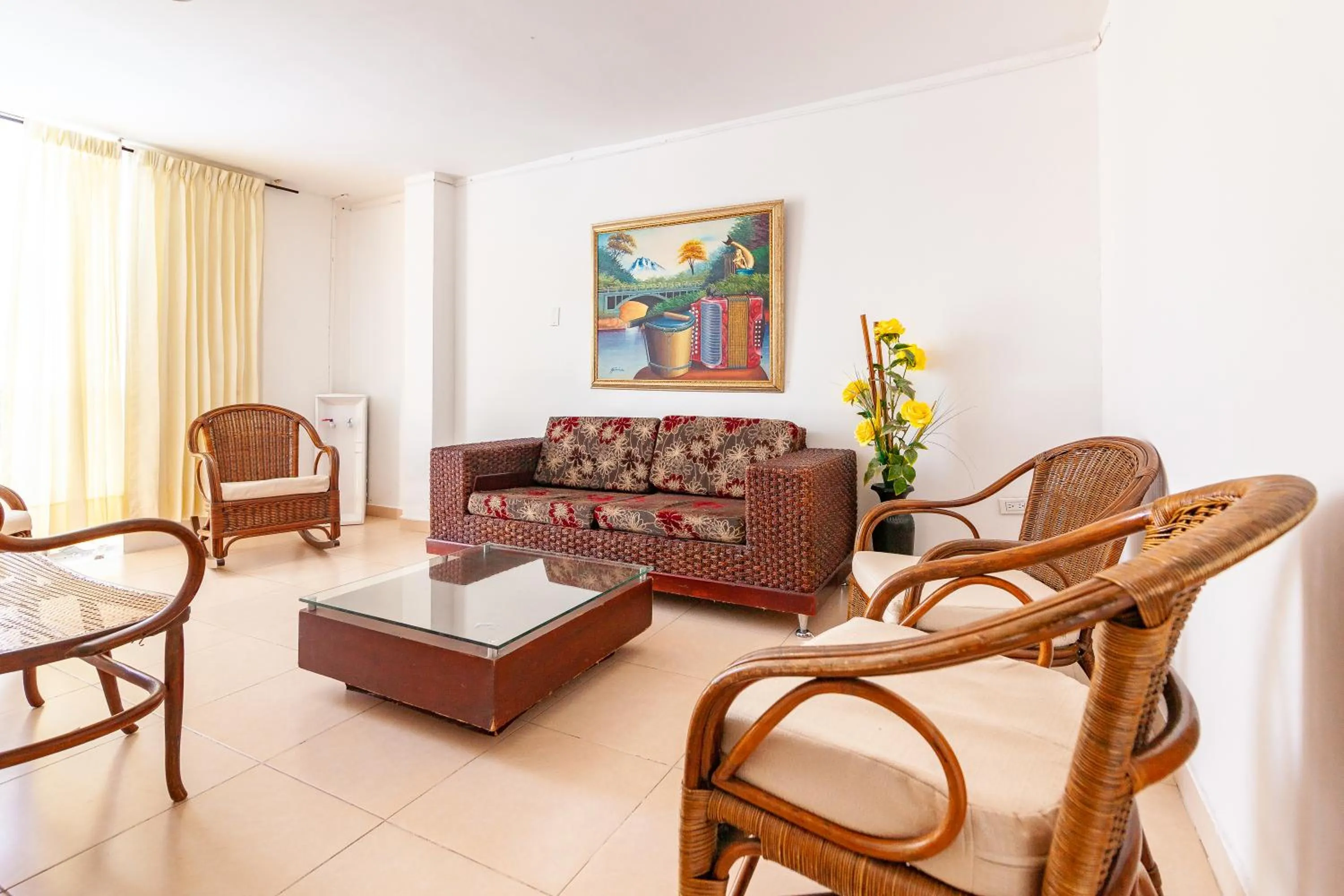 Living room in Ayenda Orquidea 19