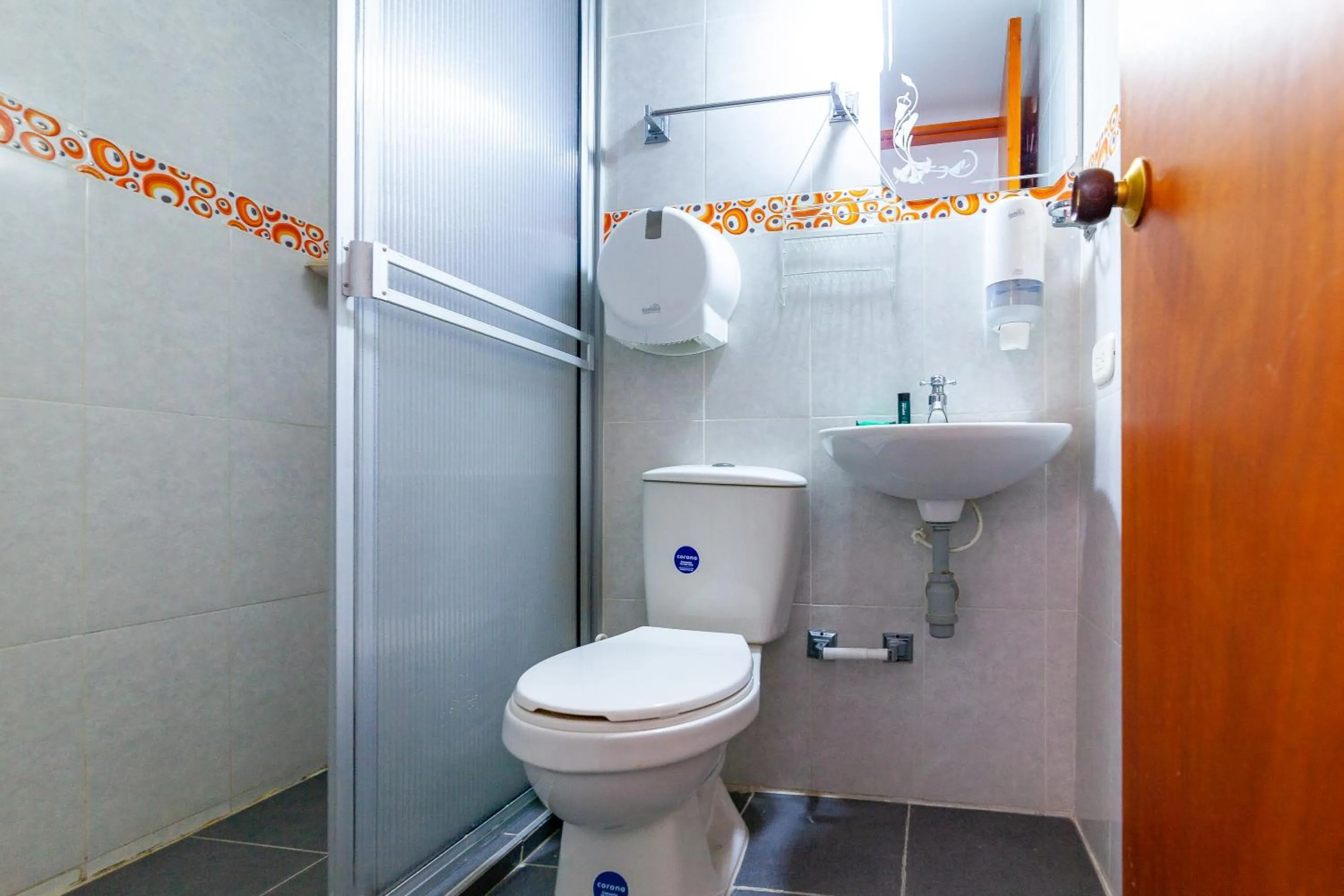 Bathroom in Ayenda Orquidea 19