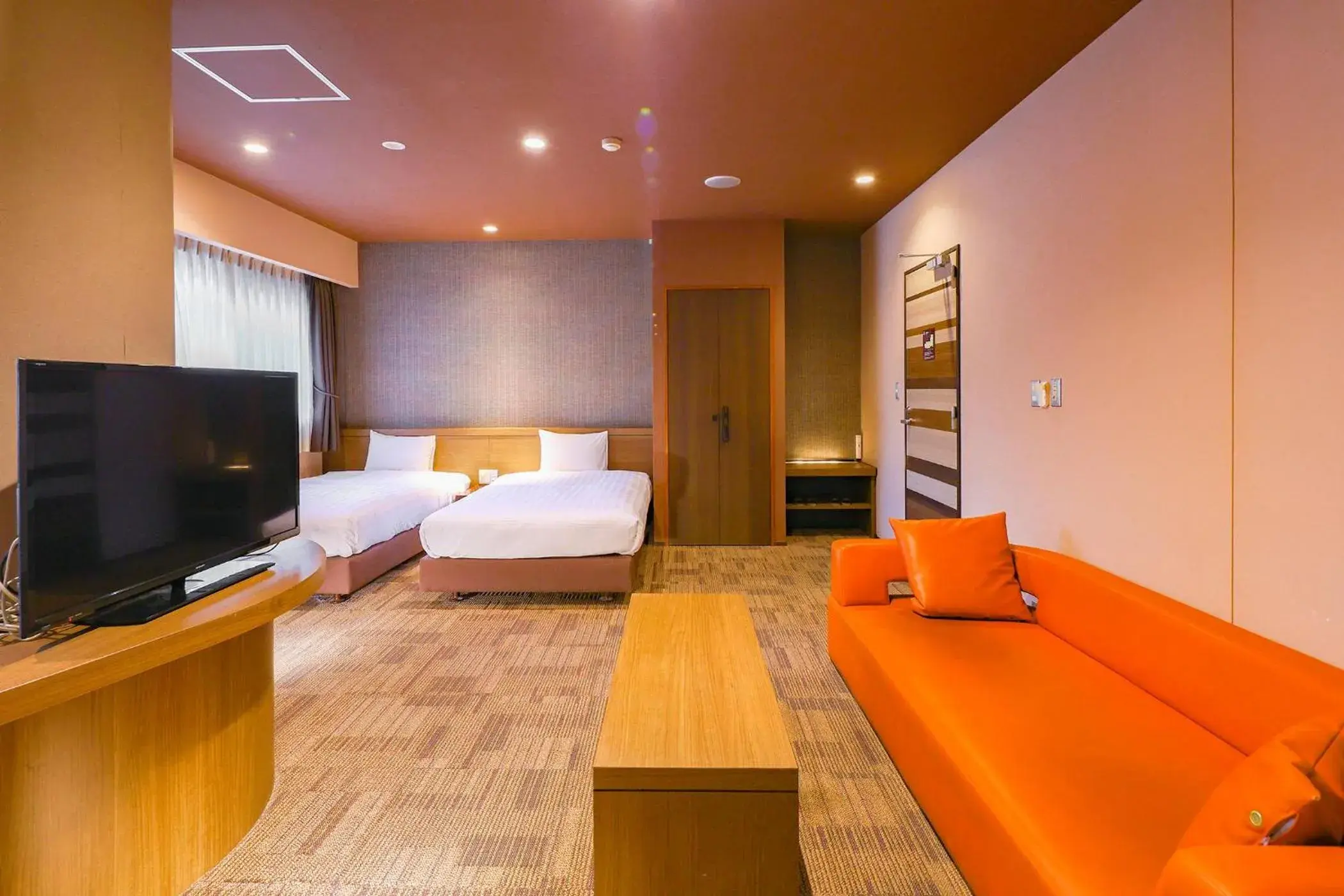 Standard Twin Room - No View - Non-Smoking - Shared Bathroom in Ooedo Onsen Monogatari Premium Atami Standard Twin Room - No View - Non-Smoking - Shared Bathroom in Ooedo Onsen Monogatari Premium Atami