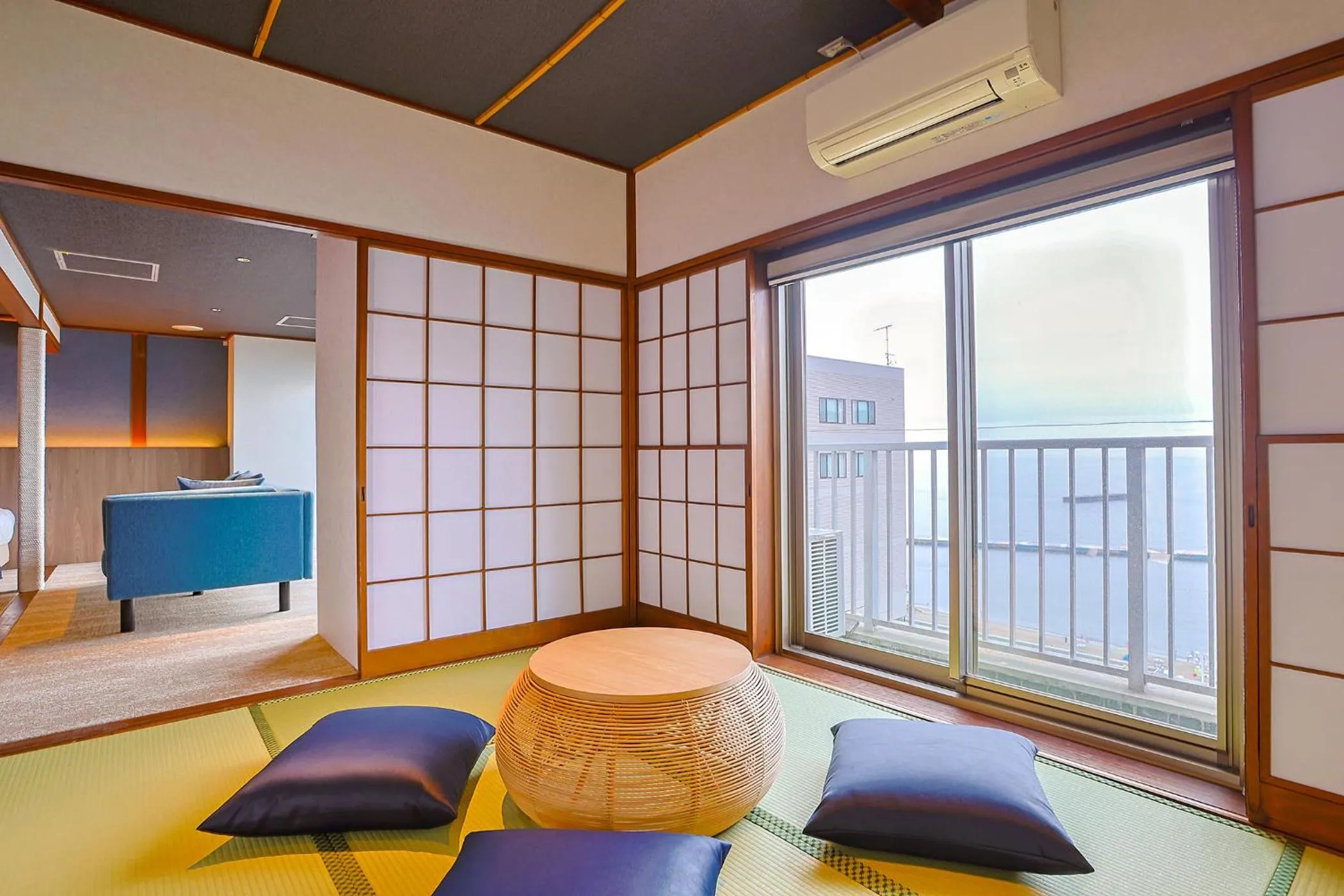 Bed in Ooedo Onsen Monogatari Premium Atami