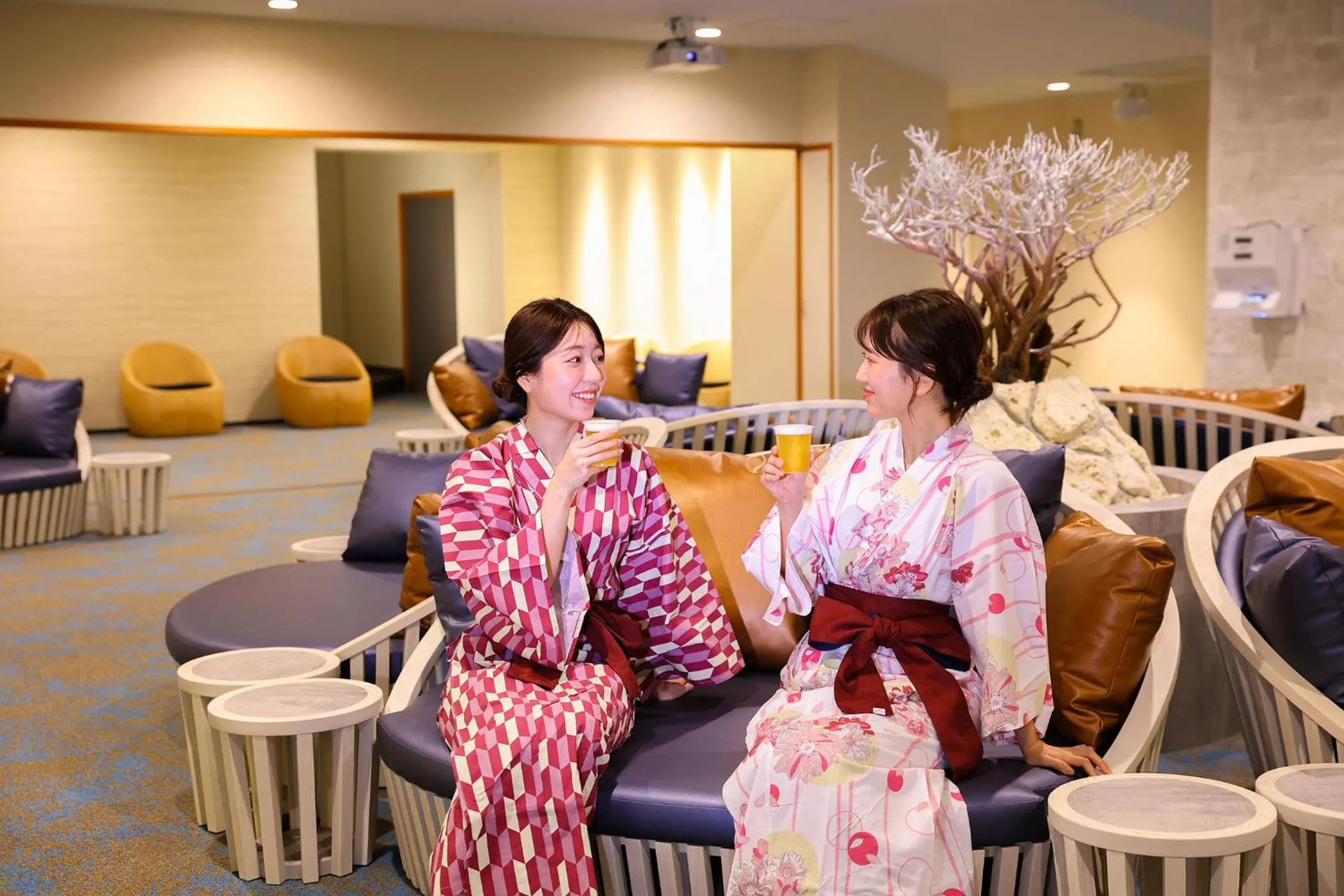 Area and facilities in Ooedo Onsen Monogatari Premium Atami