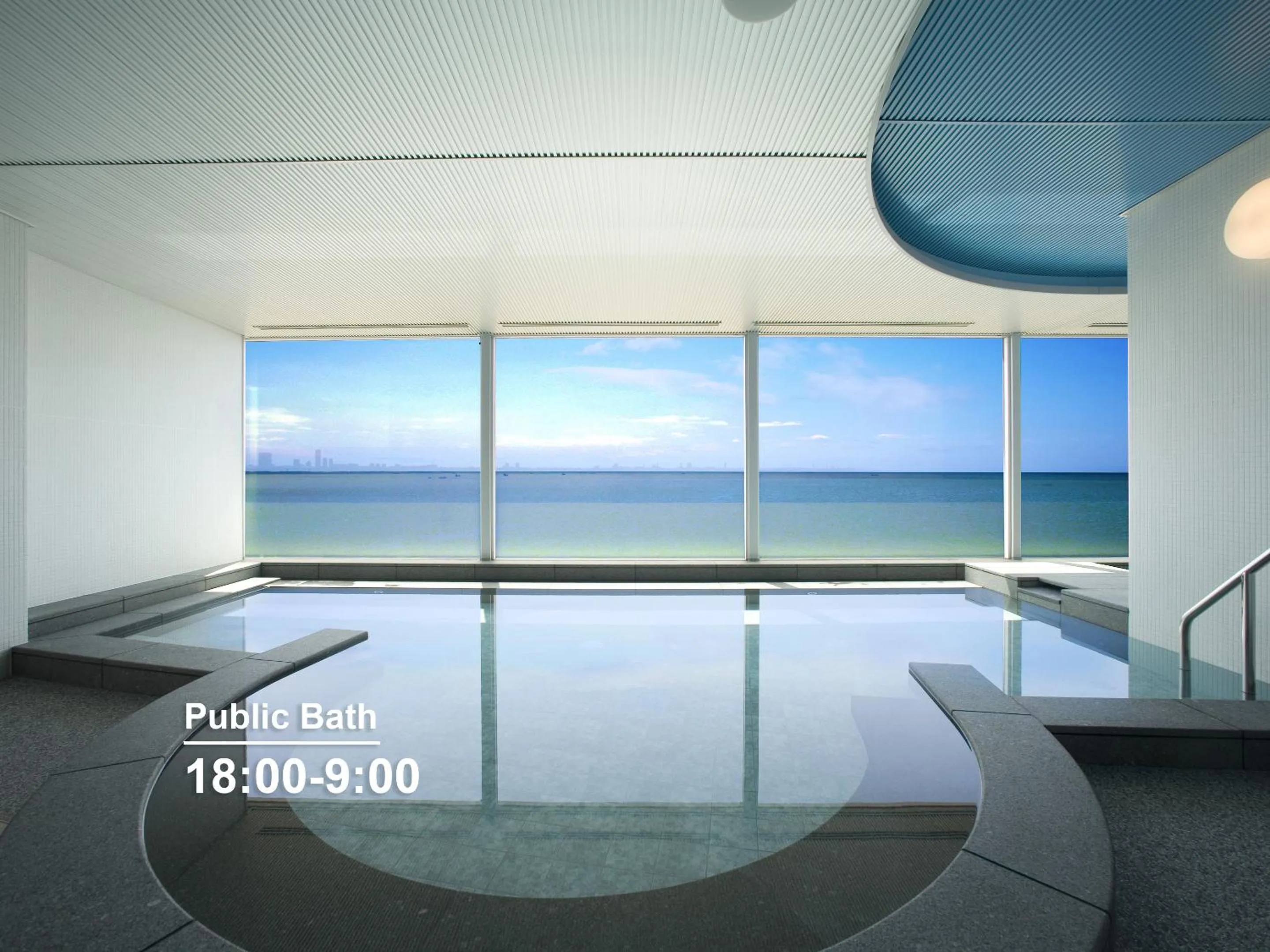 Public Bath in Mitsui Garden Hotel Prana Tokyo Bay