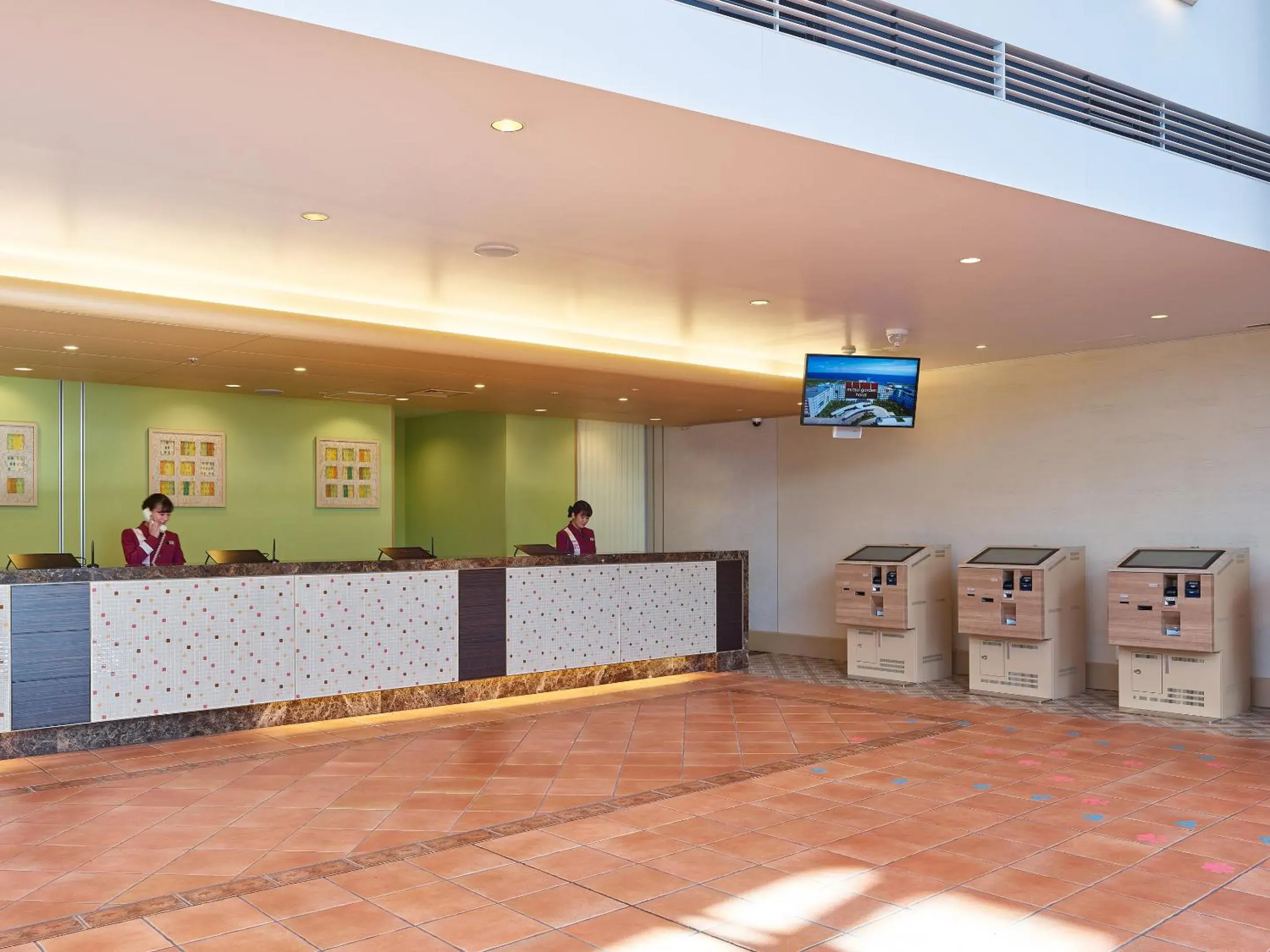 Lobby or reception in Mitsui Garden Hotel Prana Tokyo Bay Lobby or reception in Mitsui Garden Hotel Prana Tokyo Bay