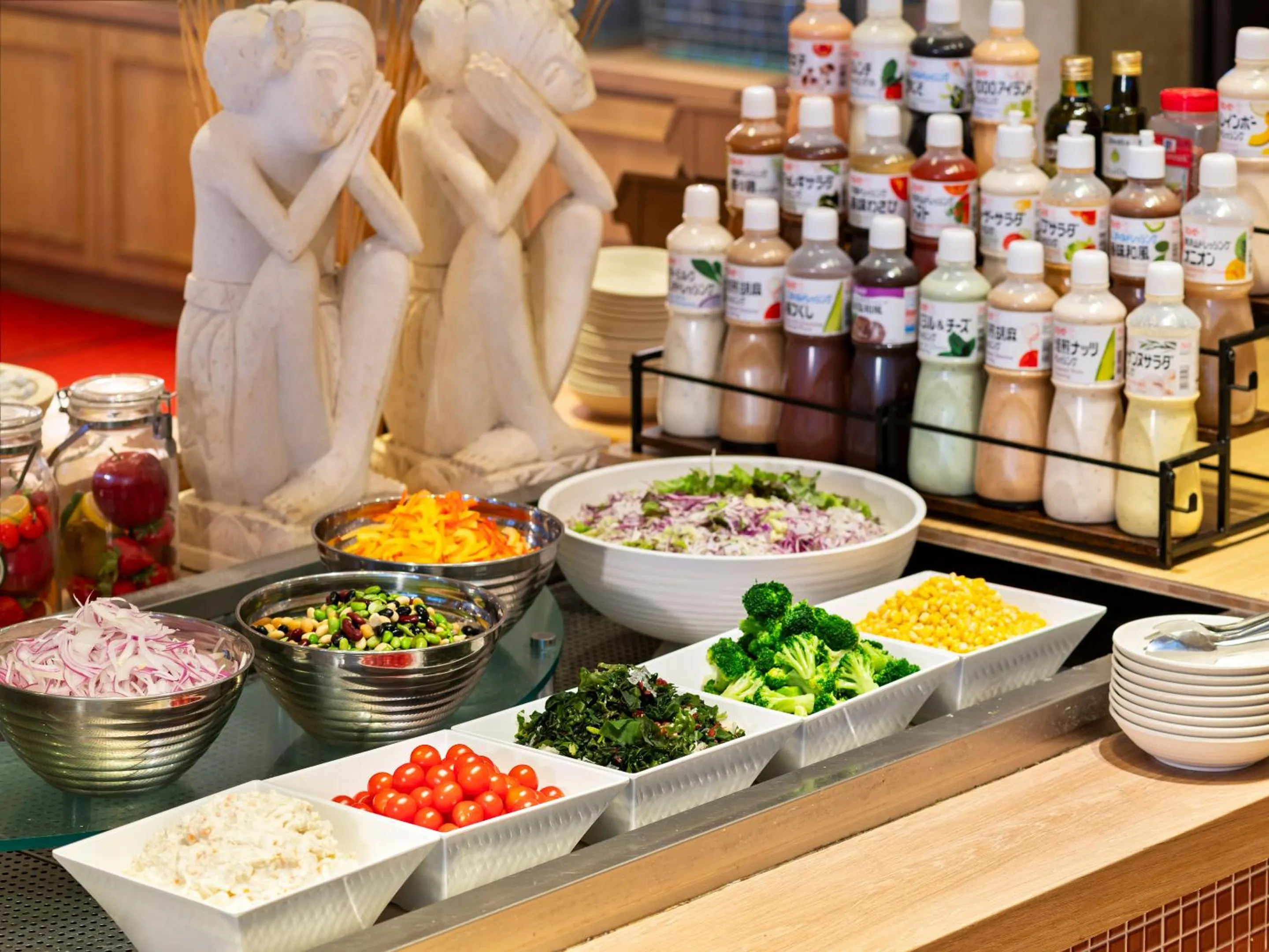 Breakfast in Mitsui Garden Hotel Prana Tokyo Bay