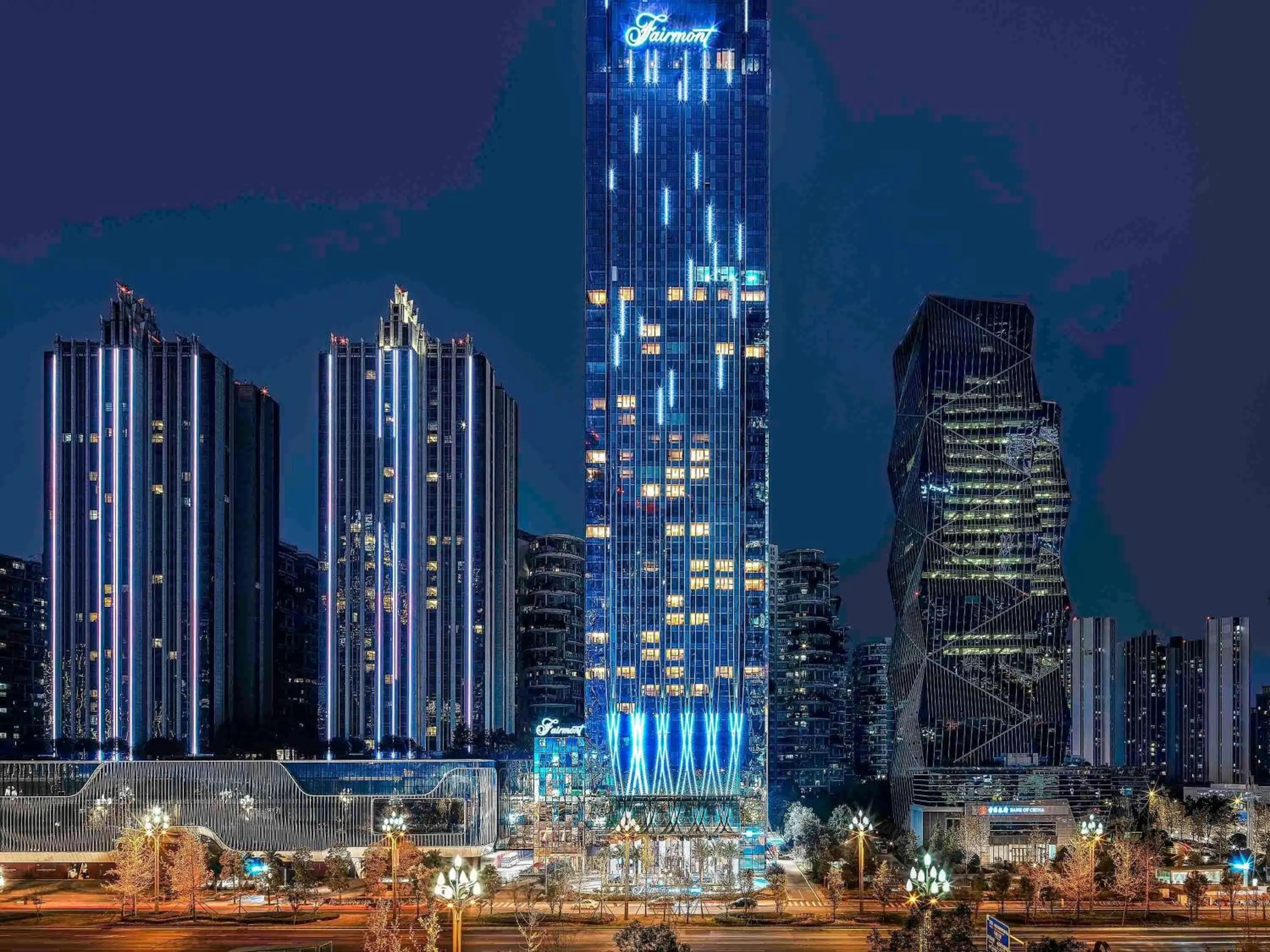 Property building in Fairmont Chengdu