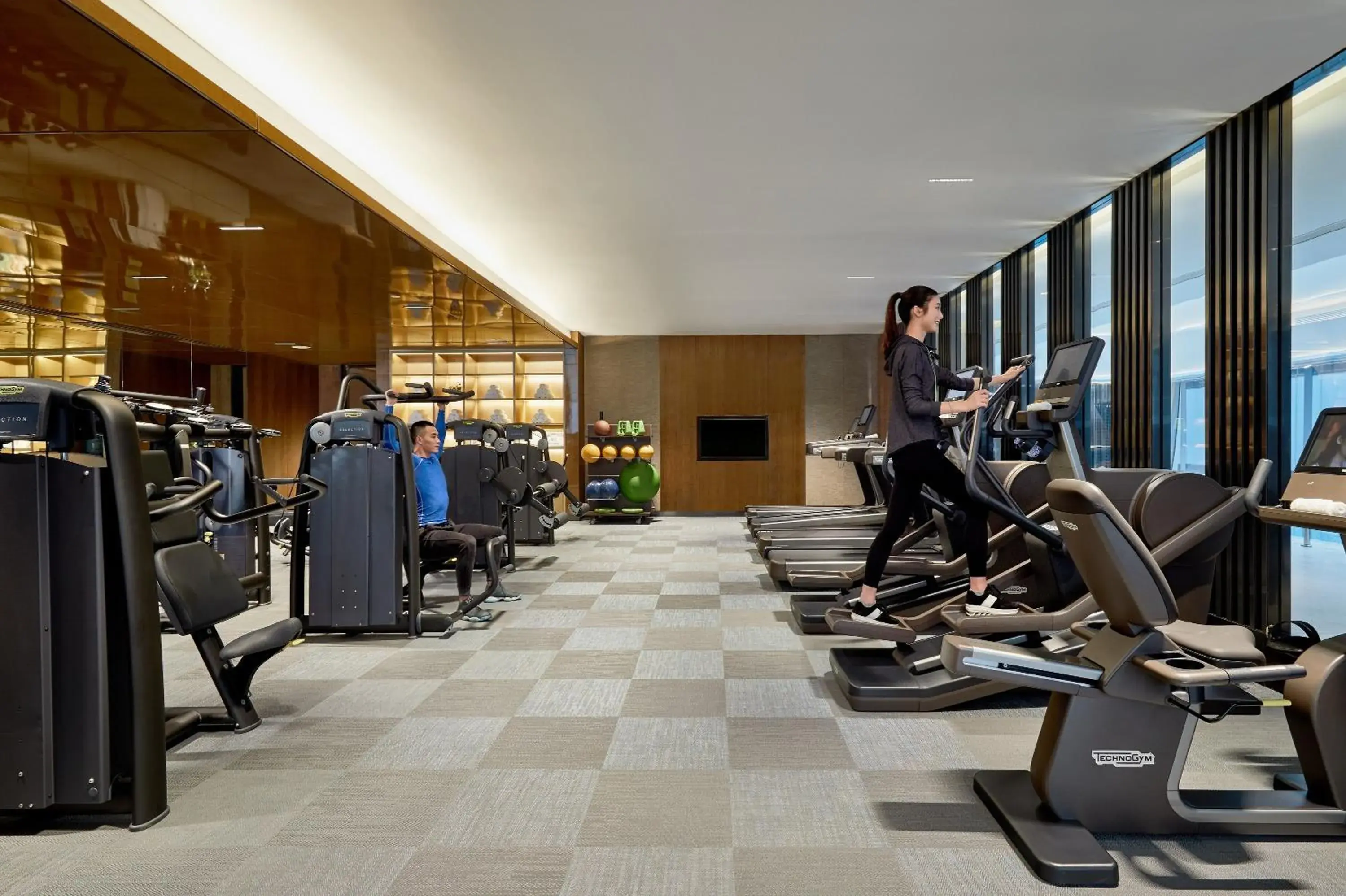 Fitness centre/facilities in Fairmont Chengdu Fitness centre/facilities in Fairmont Chengdu