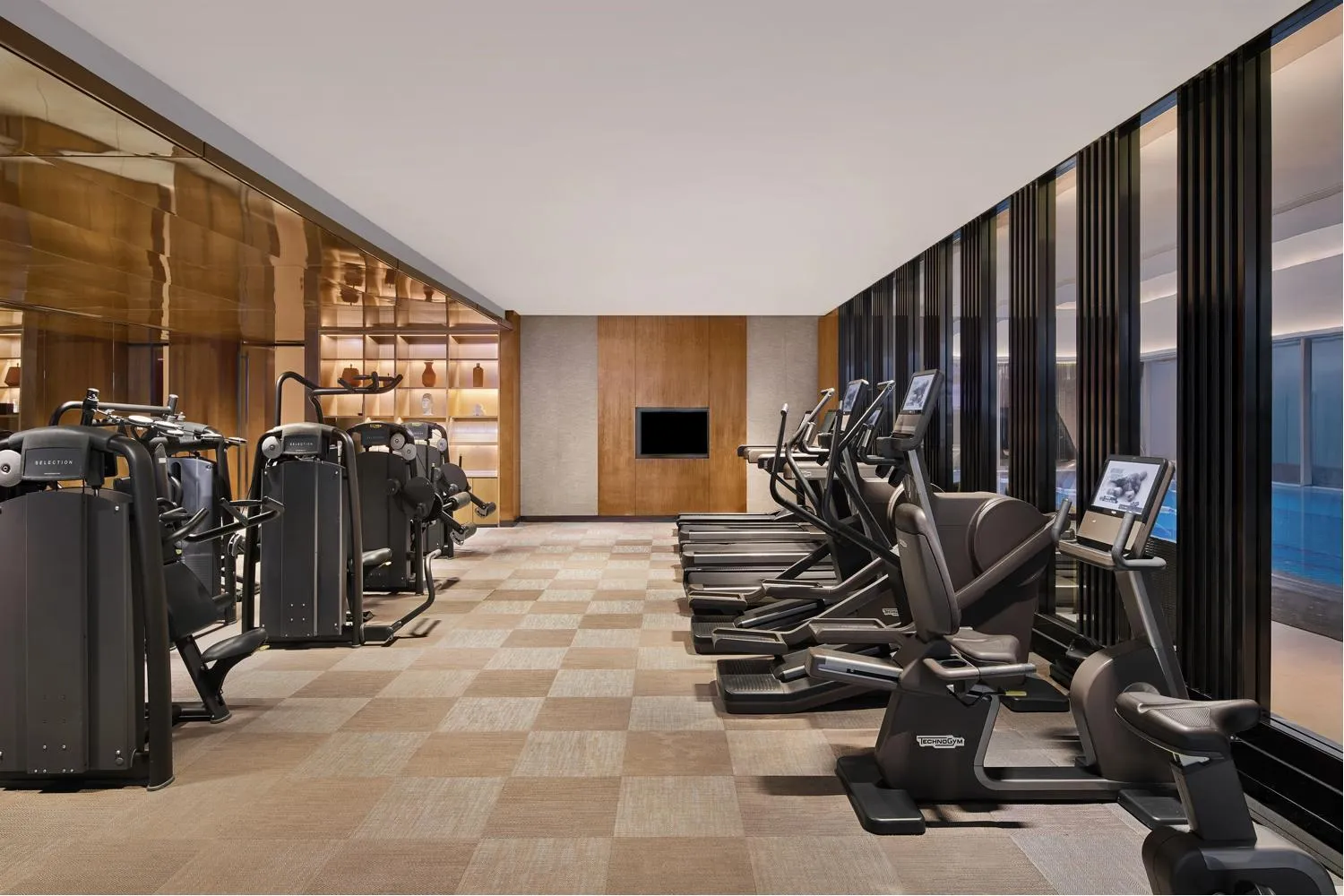 Fitness centre/facilities in Vignette Collection Palm Springs Hotel Chengdu by IHG