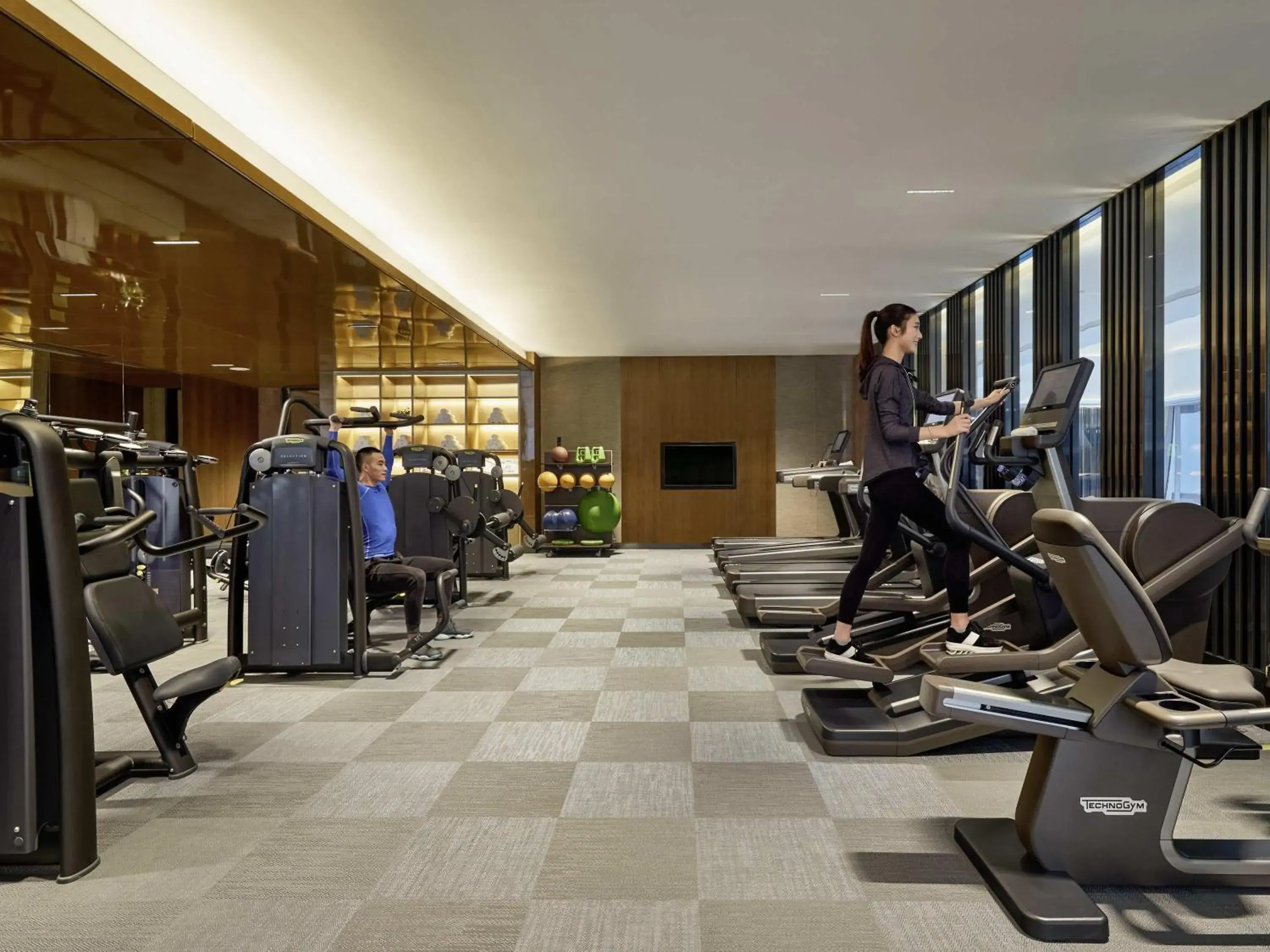 Fitness centre/facilities in Fairmont Chengdu Fitness centre/facilities in Fairmont Chengdu