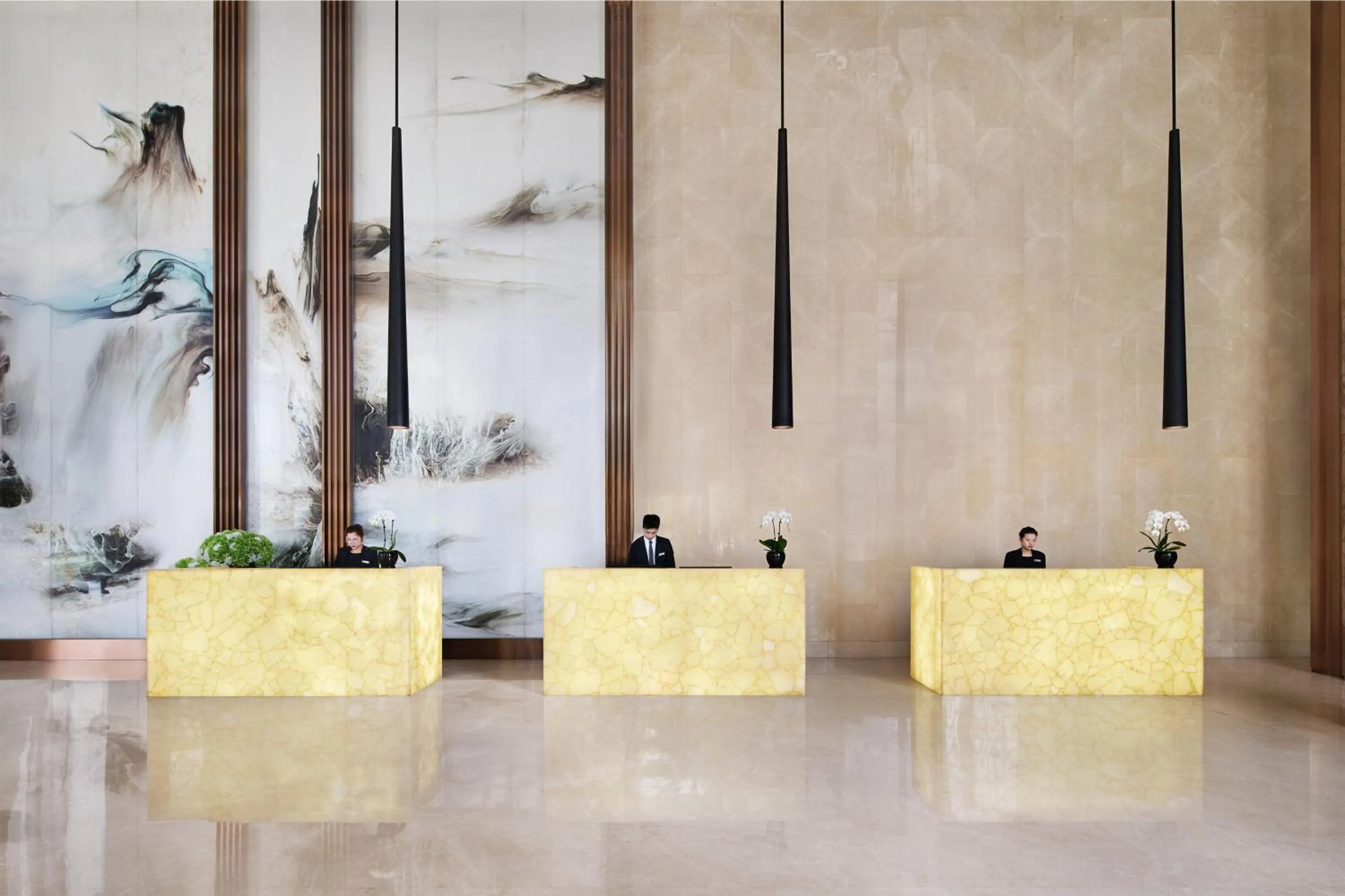 Property building in Vignette Collection Palm Springs Hotel Chengdu by IHG