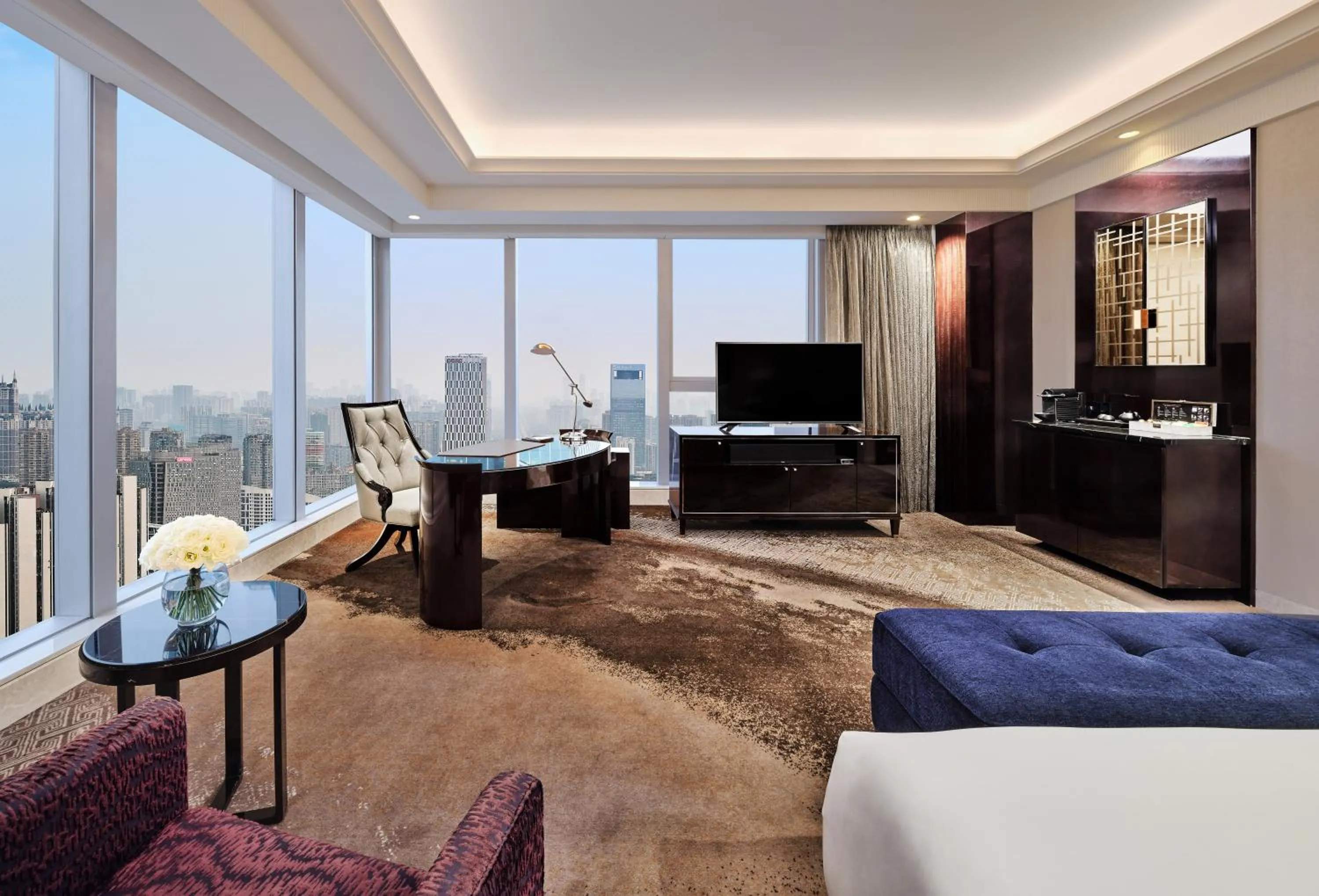 Property building in Vignette Collection Palm Springs Hotel Chengdu by IHG