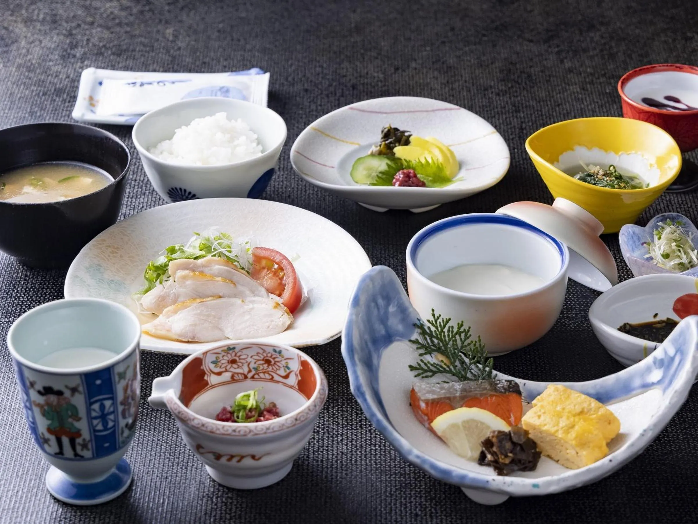 Breakfast in Okyakuya