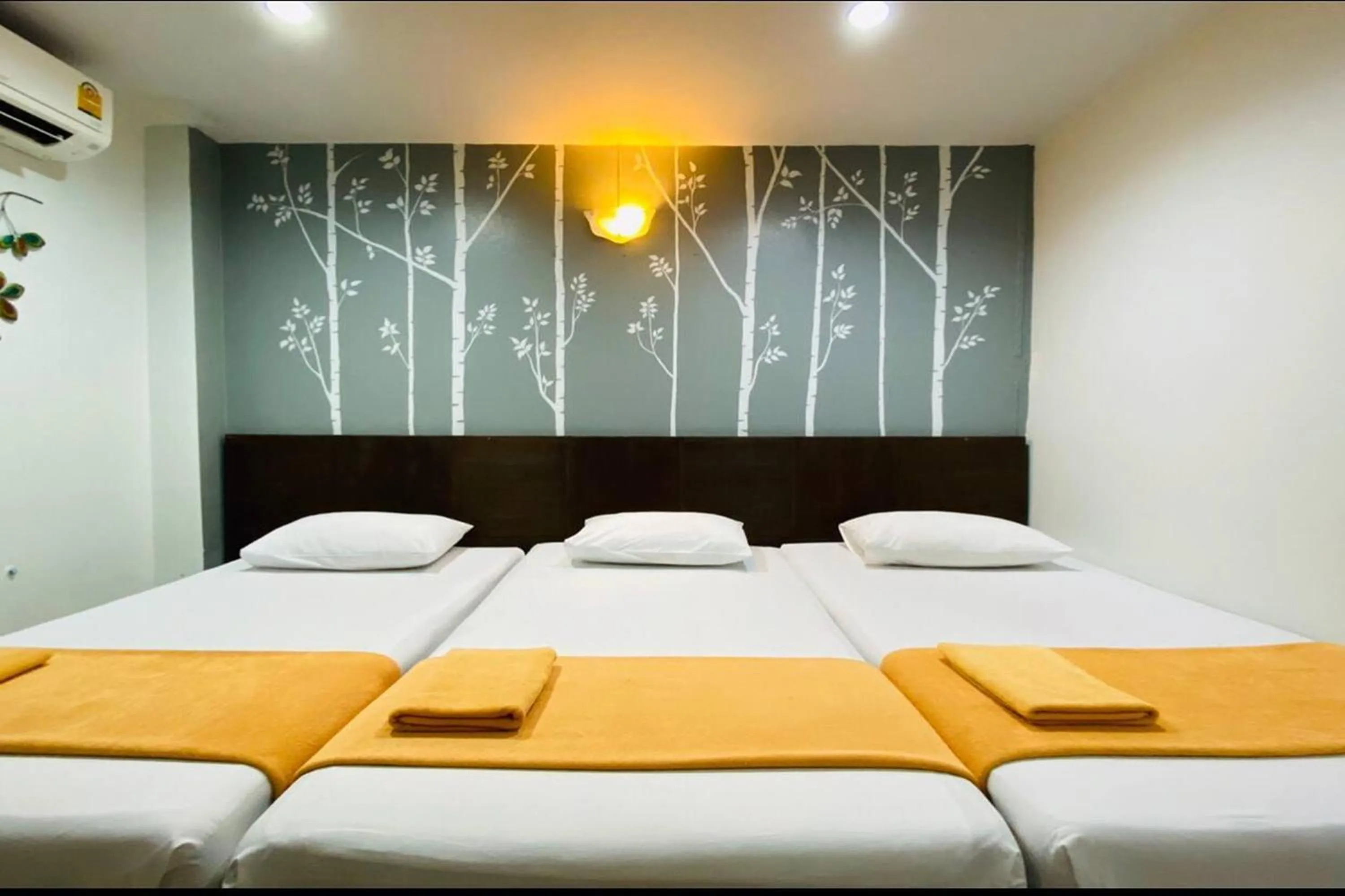 Bed in Phang Nga Guesthouse