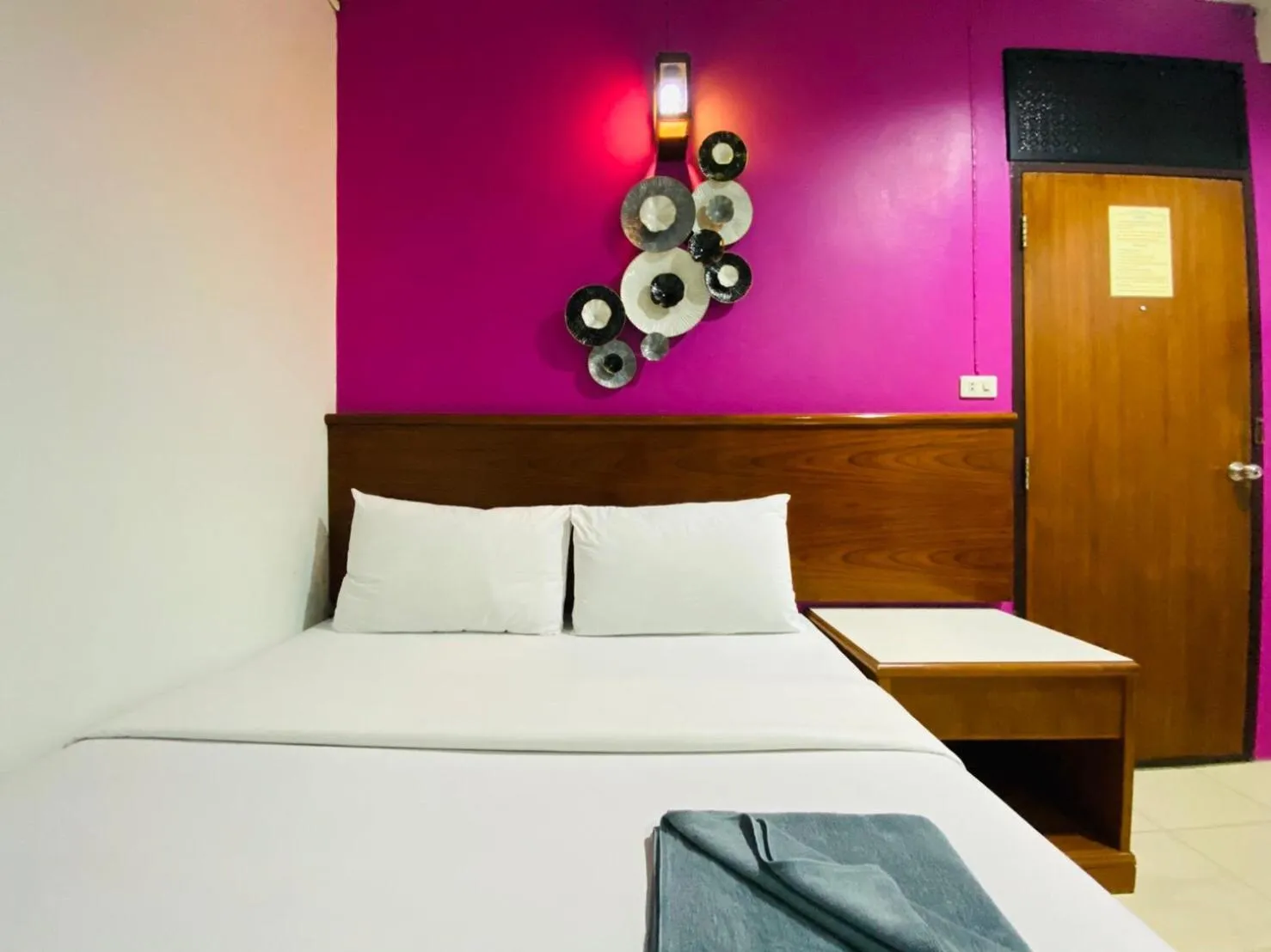 Bed in Phang Nga Guesthouse