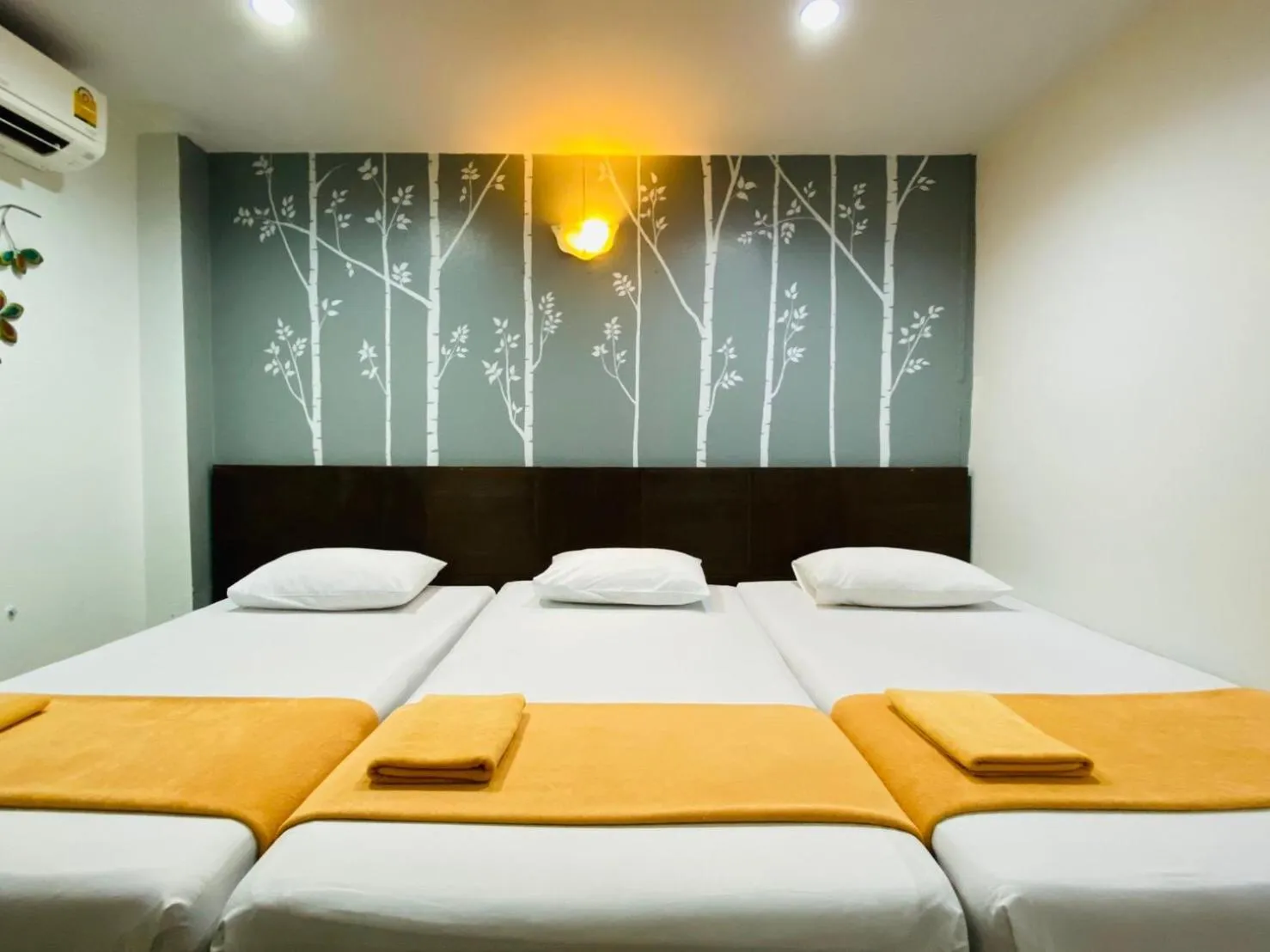 Bed in Phang Nga Guesthouse