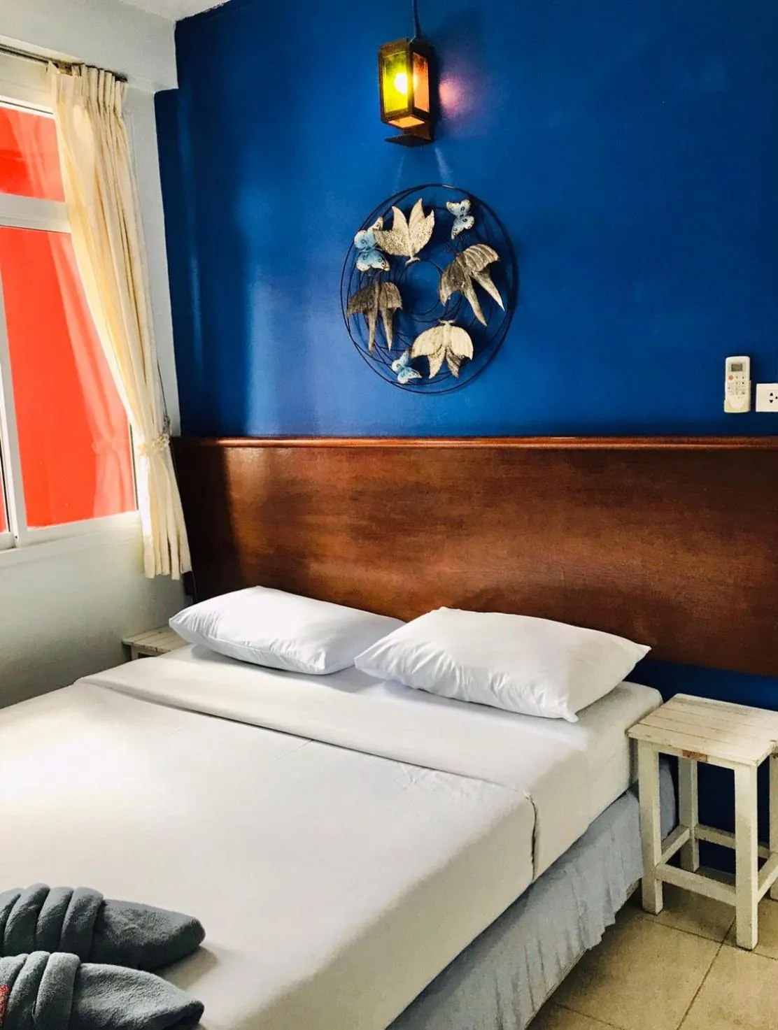 Bed in Phang Nga Guesthouse