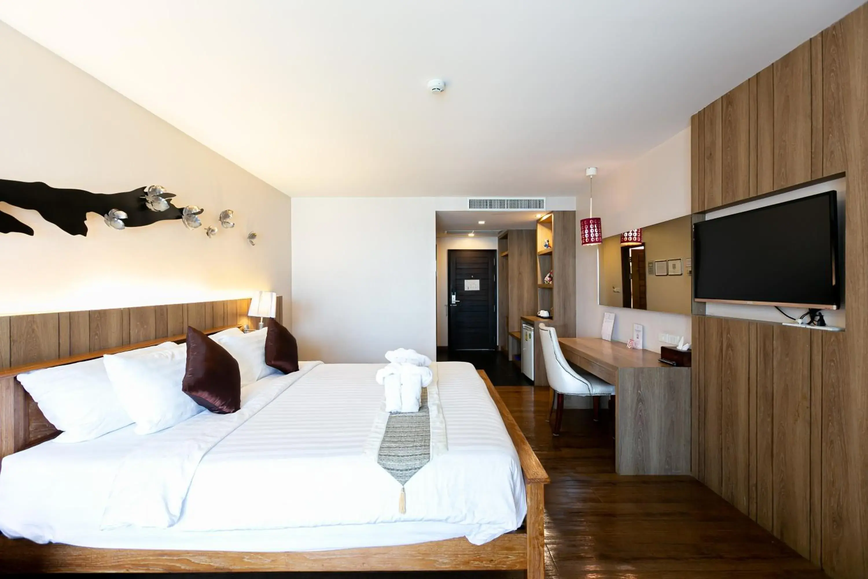 Bed in Grand Ratchapruek Hotel Bed in Grand Ratchapruek Hotel