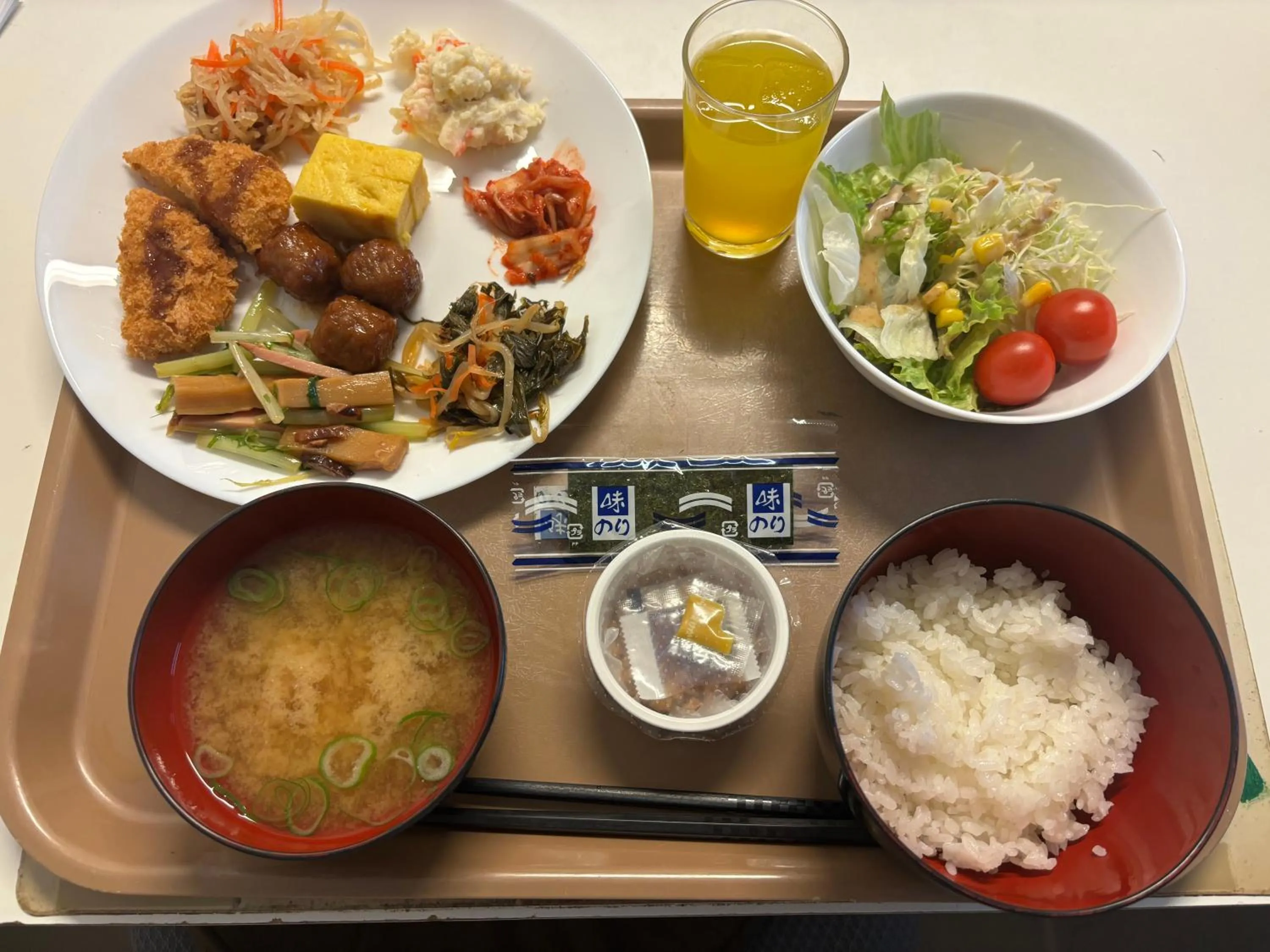 Food in Smile Hotel Shirakawa