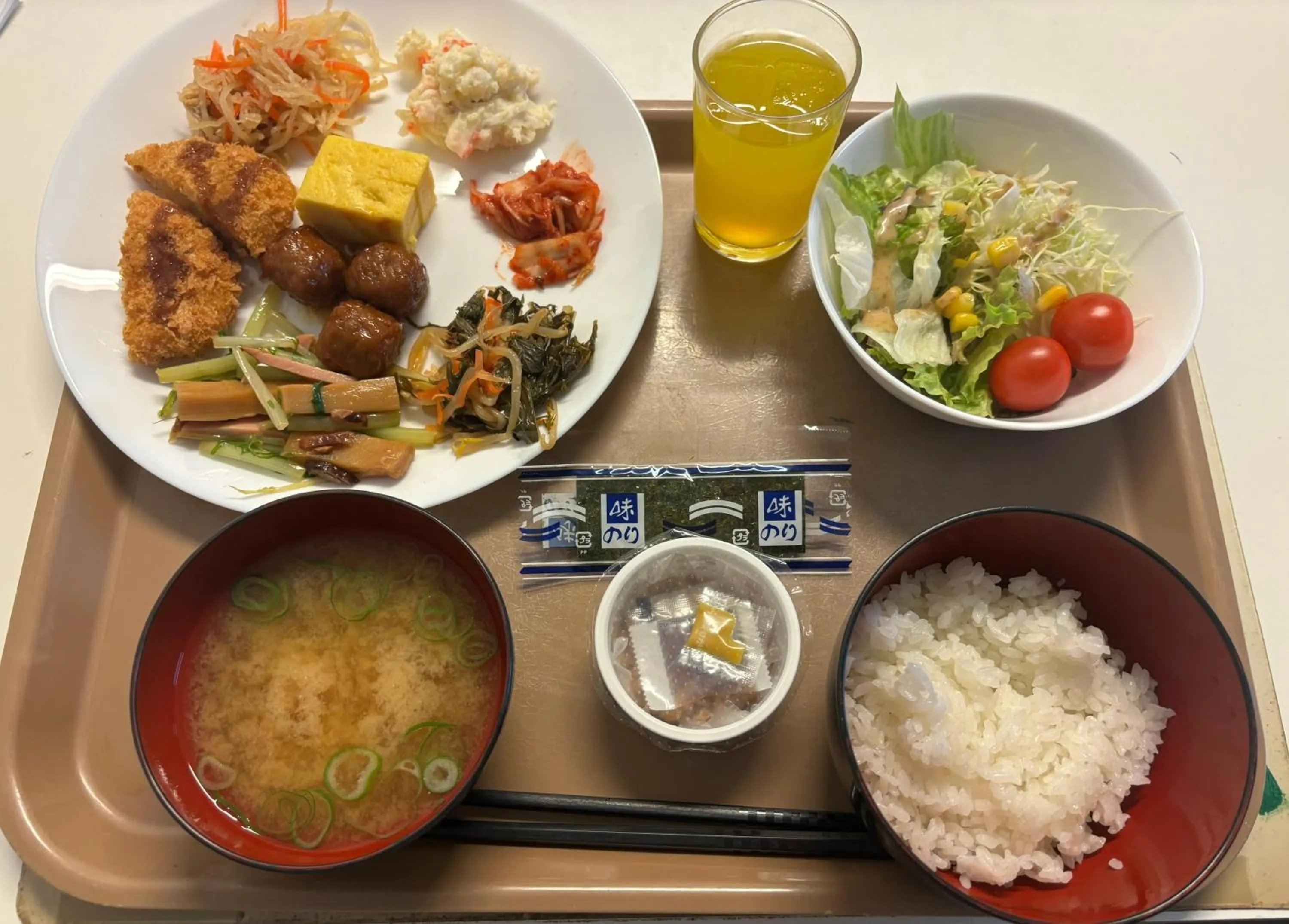 Food in Smile Hotel Shirakawa