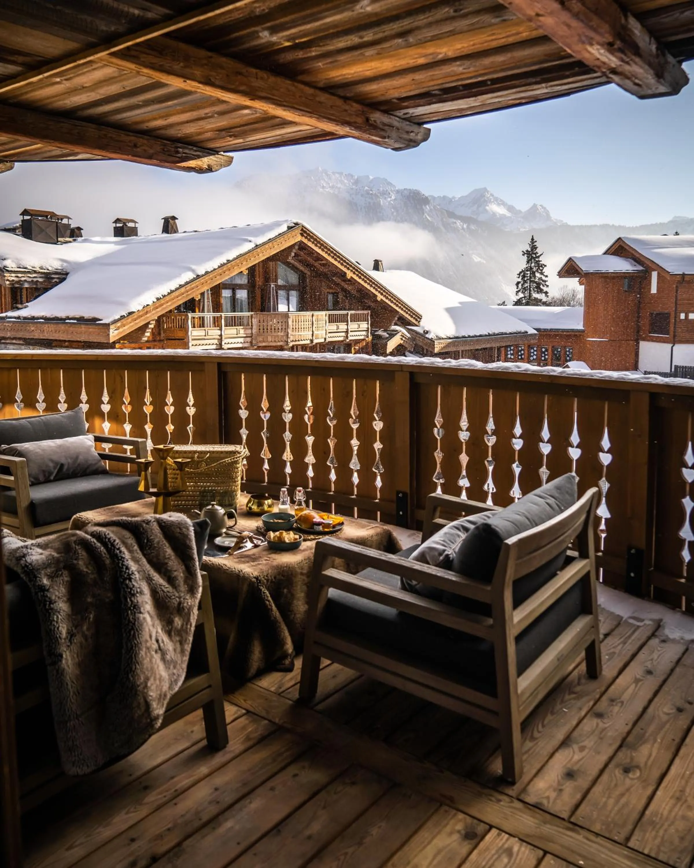 Natural landscape in Six Senses Residences & Spa Courchevel