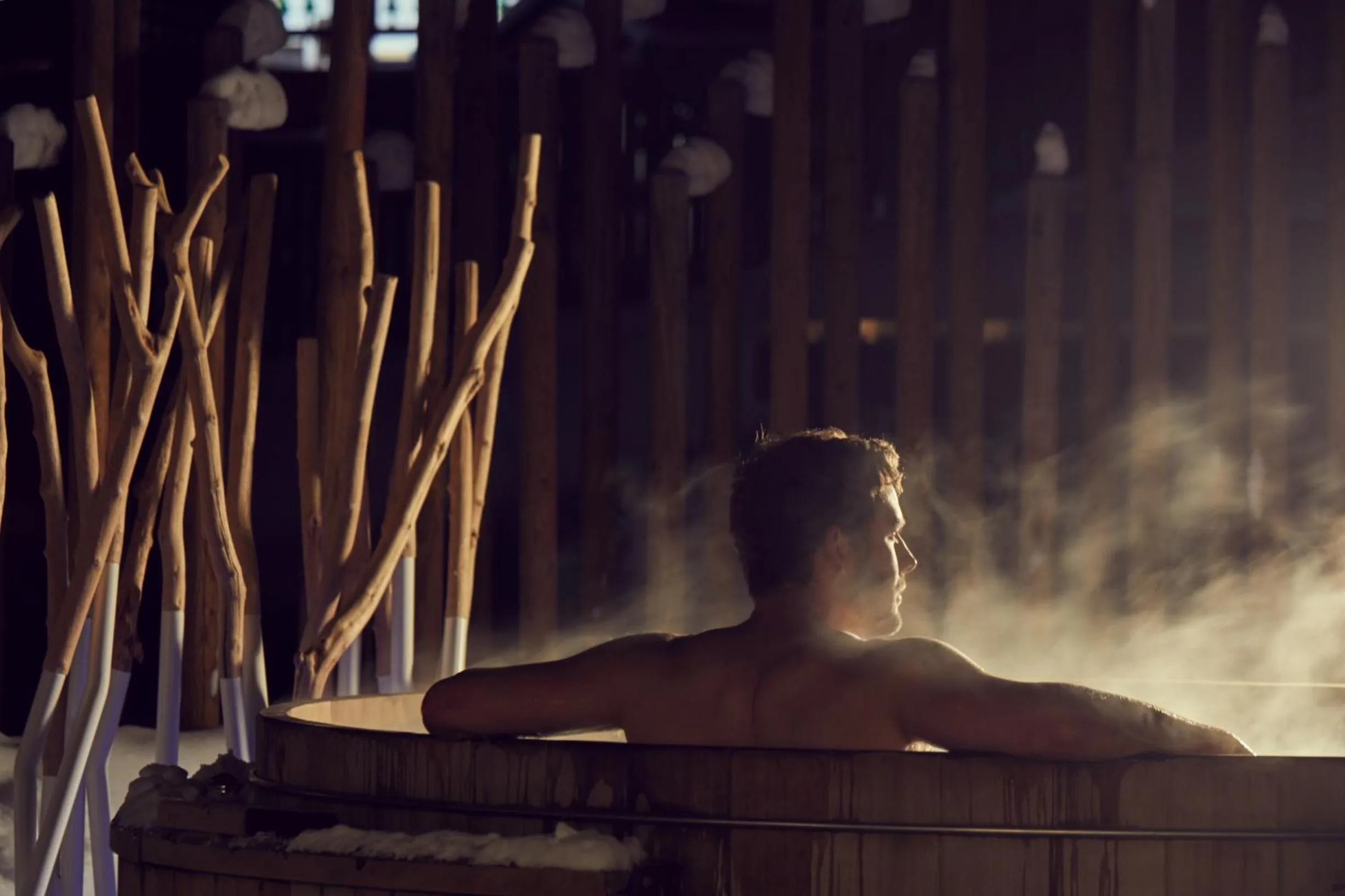 Hot Tub in Six Senses Residences & Spa Courchevel