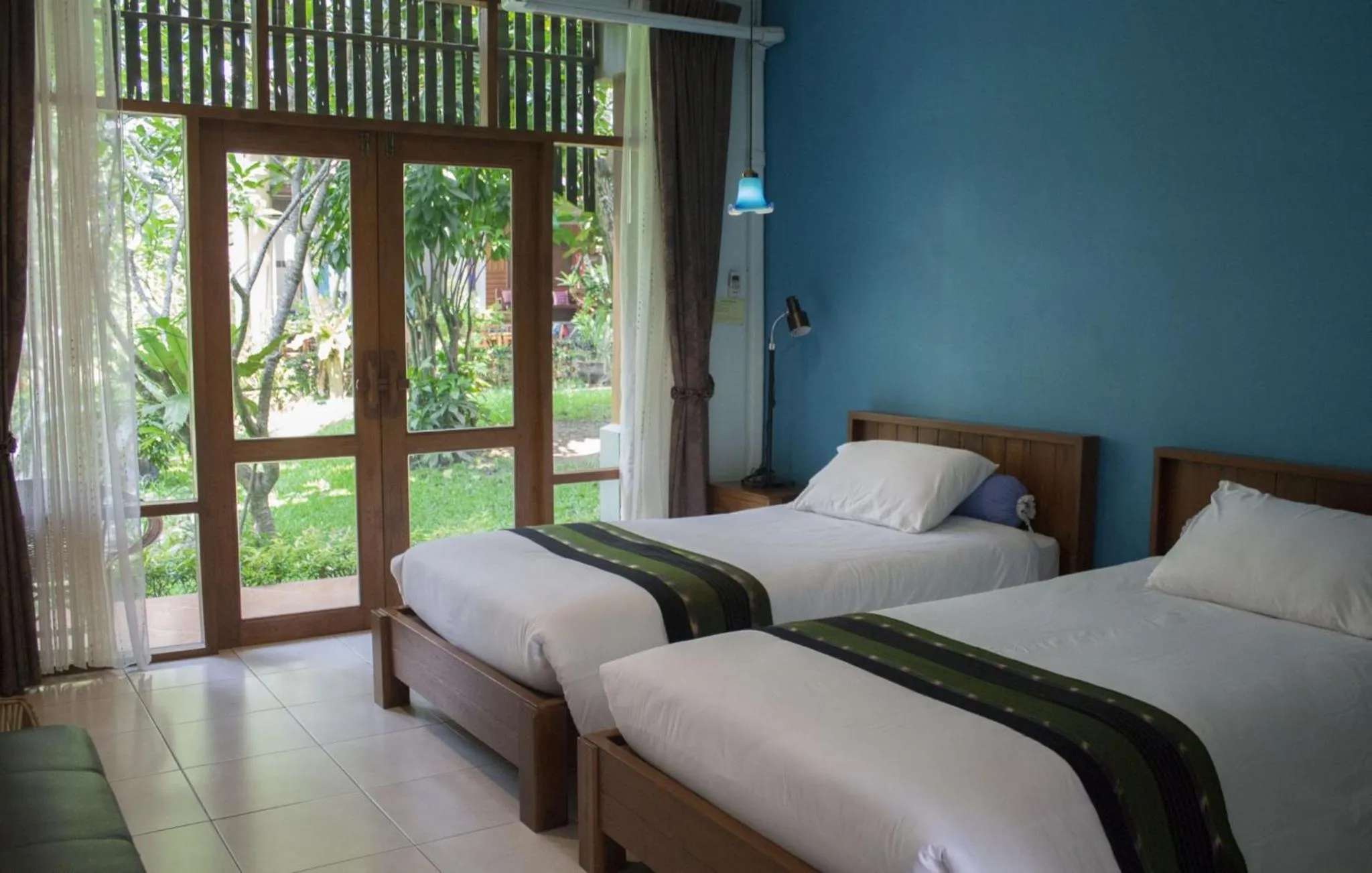 Bed in AuangKham Resort